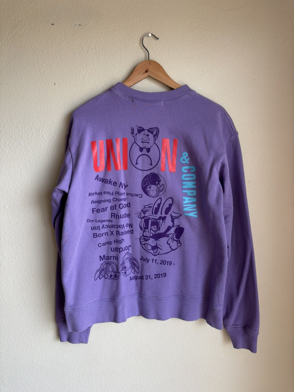 Kostas Seremetis × Union LA Fear of god CPFM Rhude Marni Sweatshirt Size US M / EU 48-50 / 2 - 1 Thumbnail