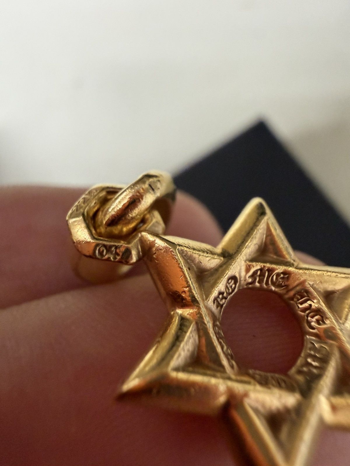 Chrome Hearts Star of David 22k Gold charm Size ONE SIZE - 11 Thumbnail