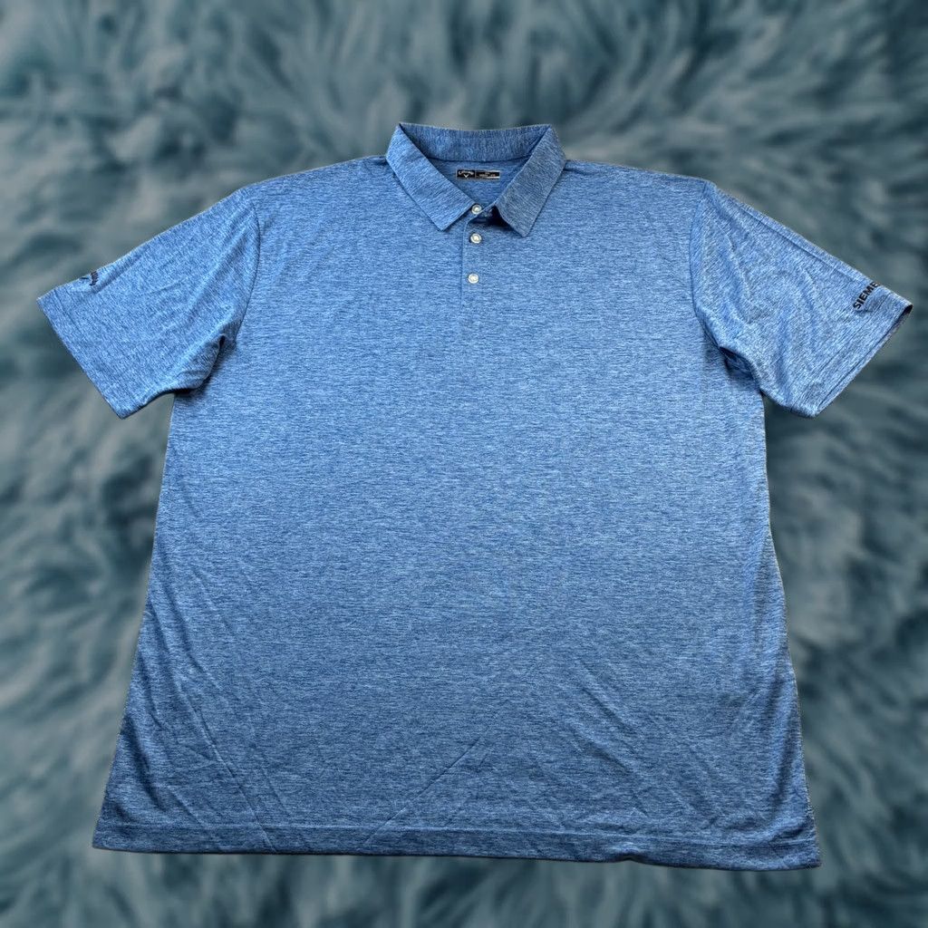 Callaway Callaway Polo Shirt Mens 4XL Blue Golf Performance Opti Dri Size US XXL / EU 58 / 5 - 1 Thumbnail