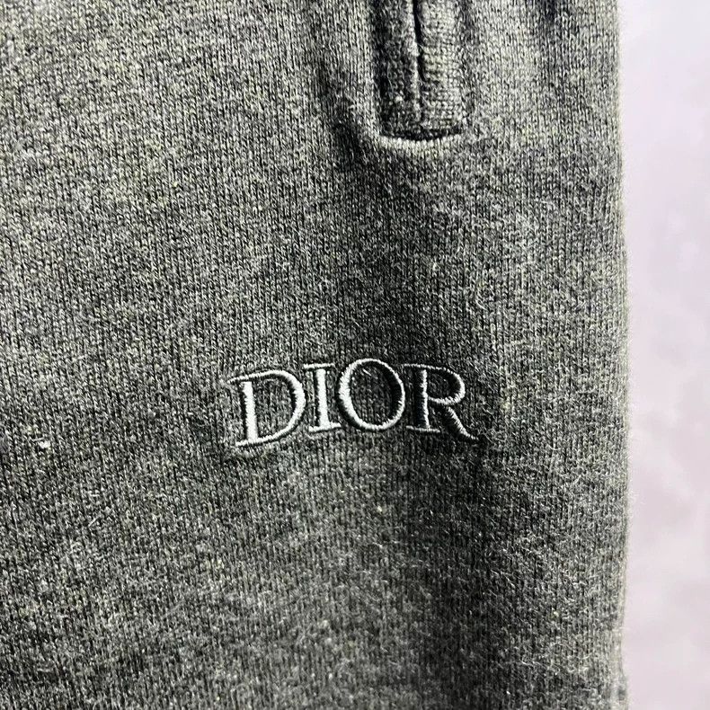 Dior Dior Size S The latest dark gray wool embroidery pattern lo Size US 29 - 2 Thumbnail