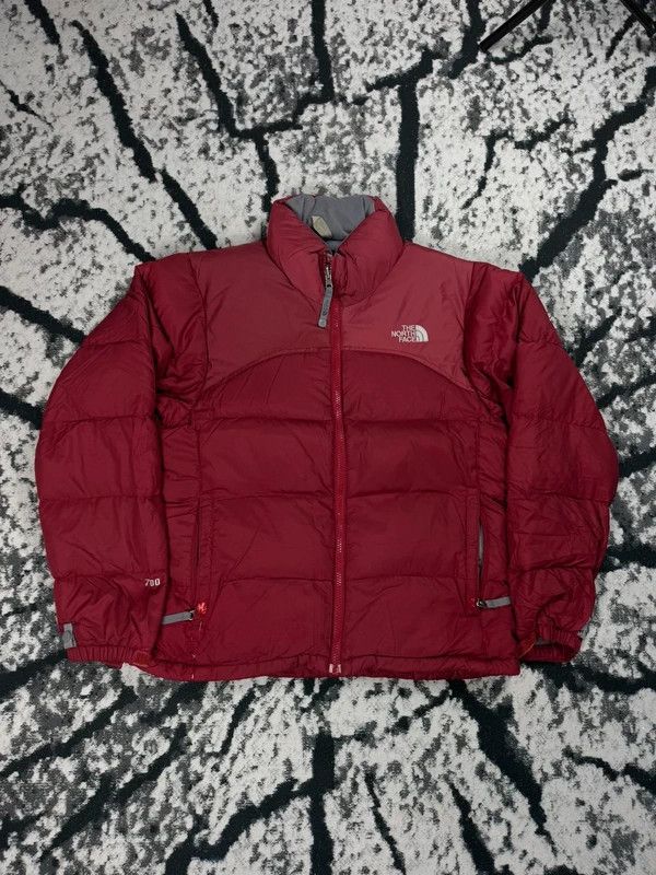 The North Face The North Face Nuptse 700 Down Jacket Burgundy Red TNF S Size S / US 4 / IT 40 - 1 Thumbnail