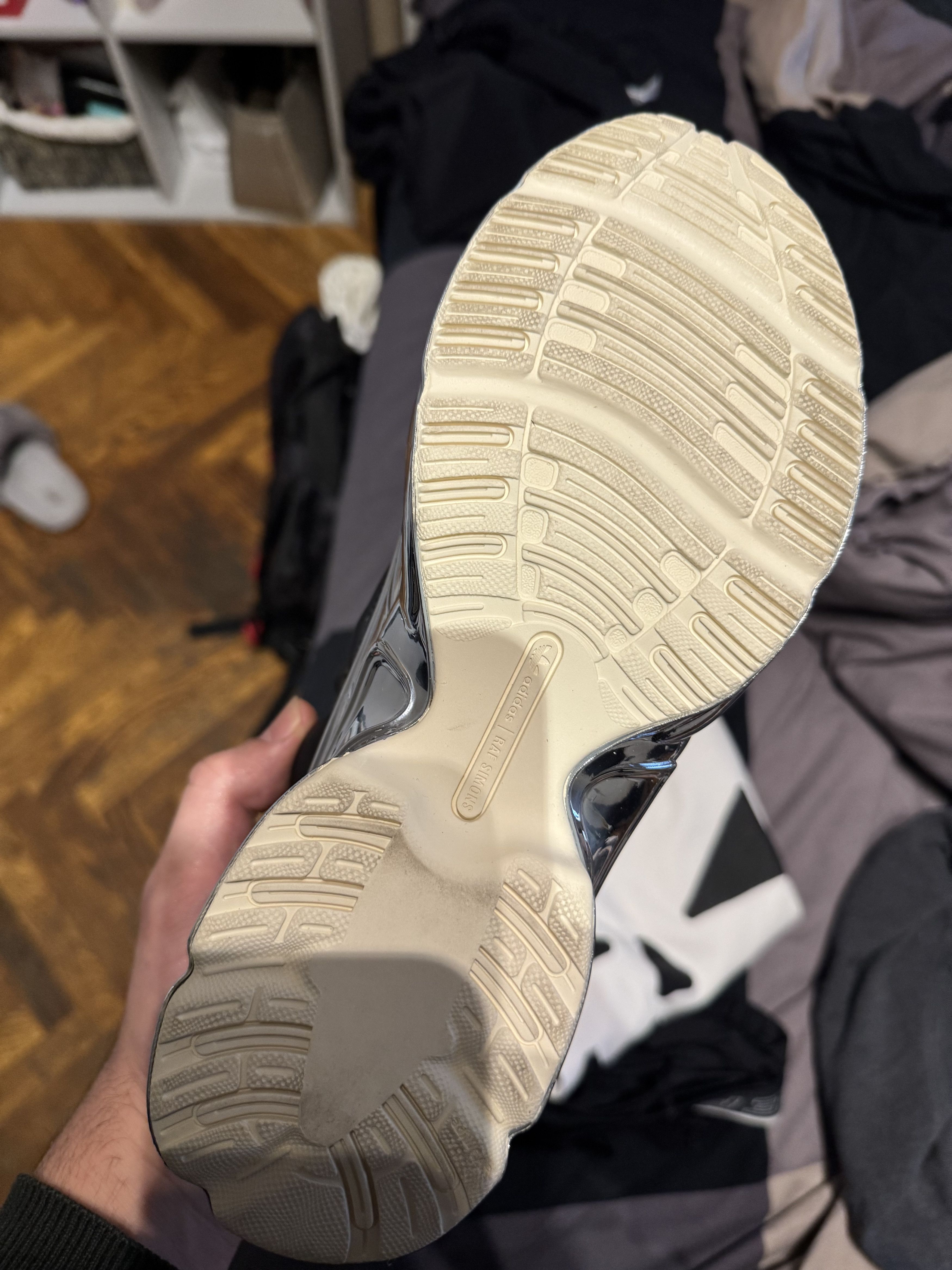Raf by Raf Simons Raf simons ozweego black and silver Size US 8.5 / EU 41-42 - 7 Thumbnail
