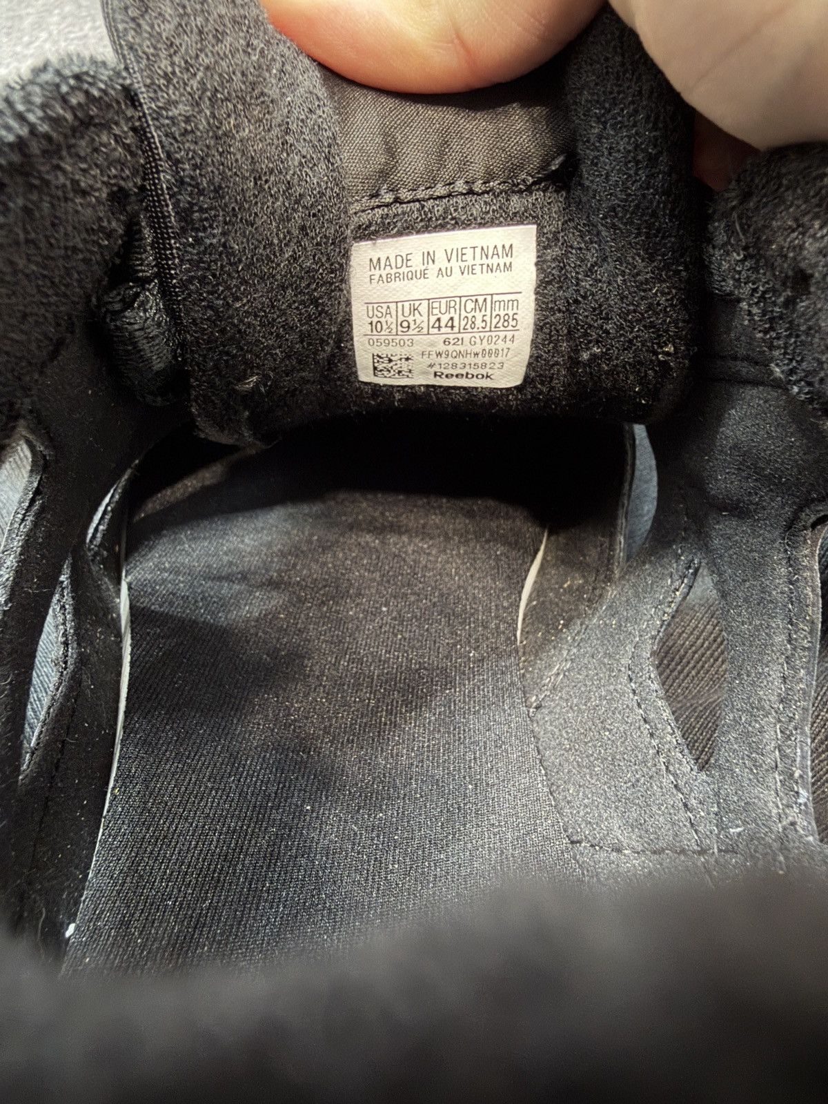 Maison Margiela × Reebok Maison Margiela Tabi x Reebok Project 0 CL DQ Black Size US 10.5 / EU 43-44 - 10 Thumbnail