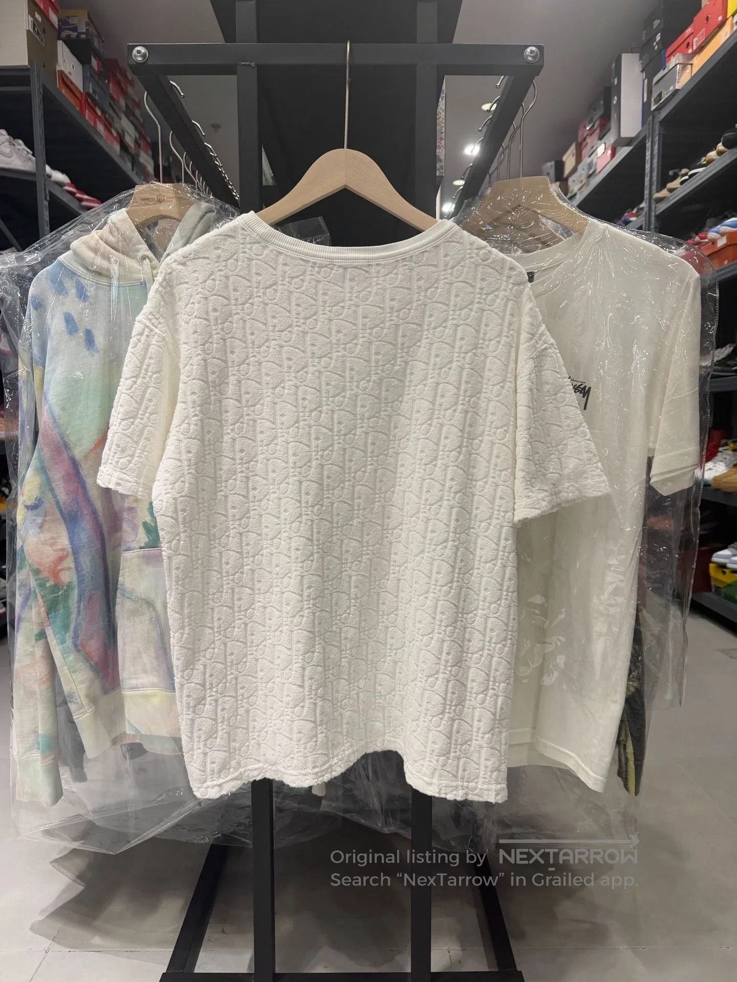 Dior DIOR Essentials Oblique Terry T-Shirt. Size US M / EU 48-50 / 2 - 2 Thumbnail