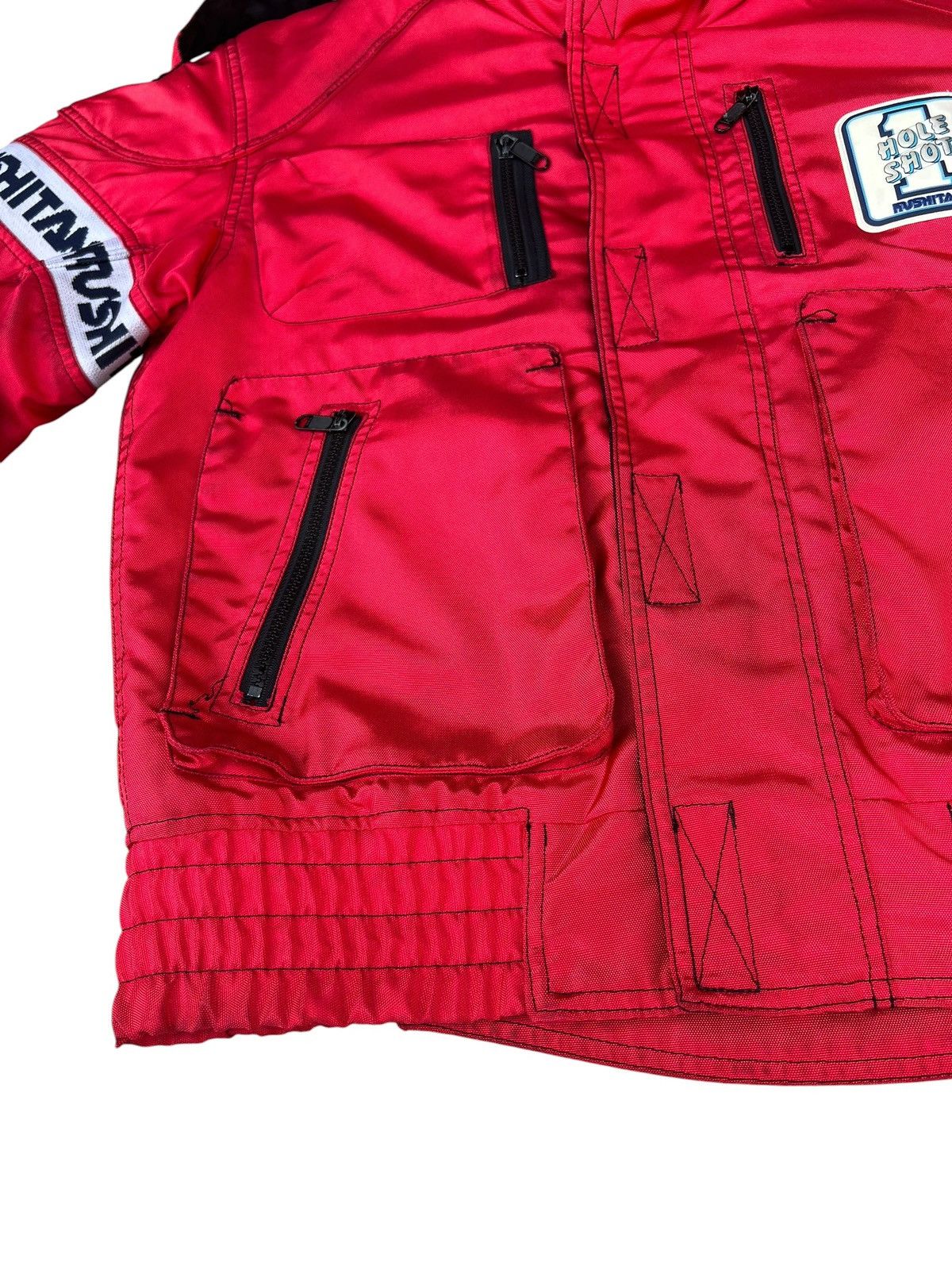 YELLOW CORN Vintage 90s Kushitani Hole Shot 1 RoadRacing Motor Jacket Size US M / EU 48-50 / 2 - 8 Thumbnail