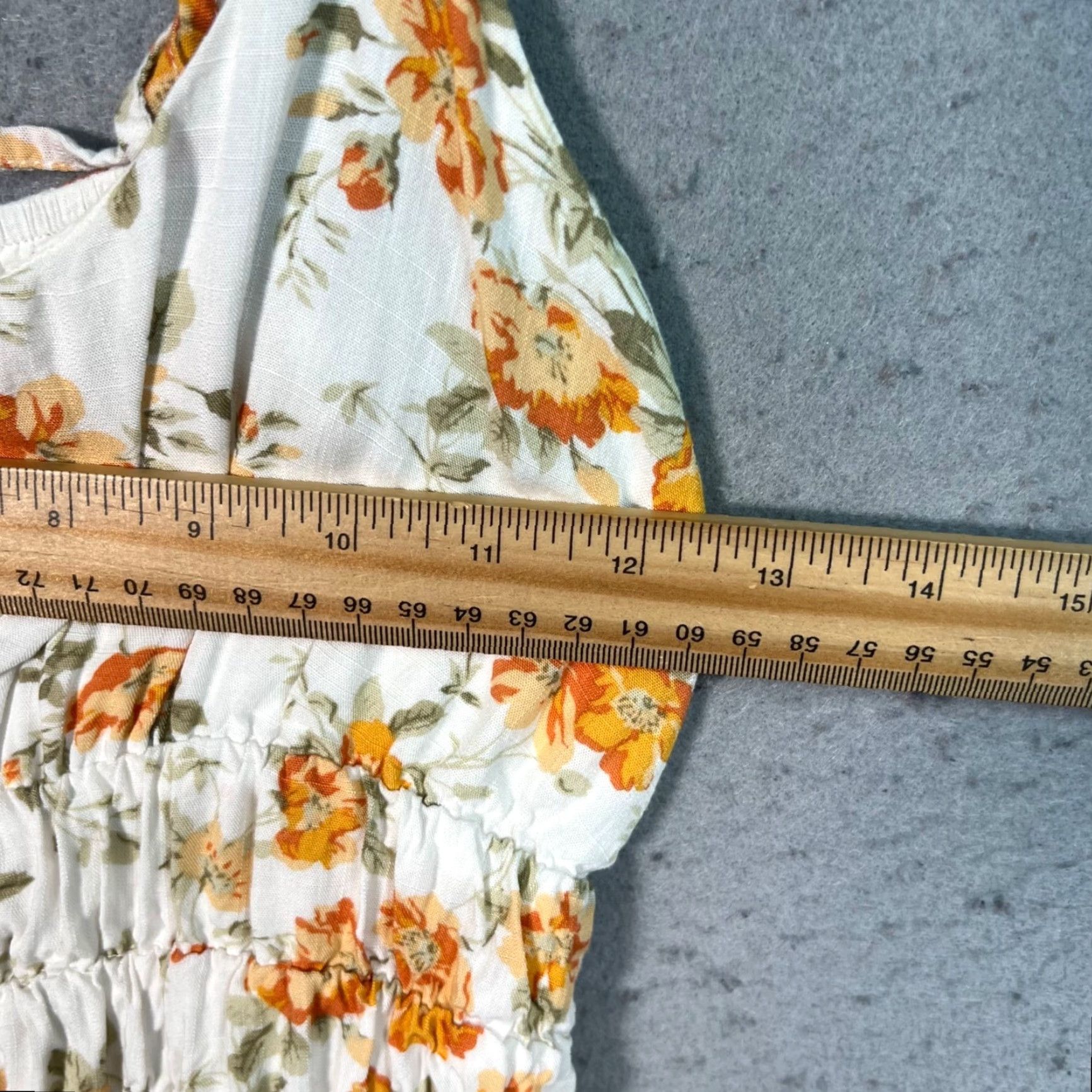 MINKPINK MINKPINK Floral Sundress Womens Size Small Pleated White Casual Party Summer Size S / US 4 / IT 40 - 5 Thumbnail