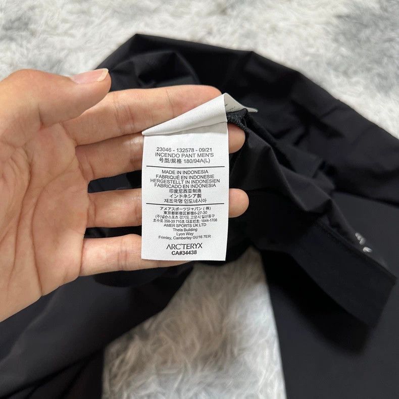 Arc'teryx Arcteryx Incendo Pant Black L New Size US 34 / EU 50 - 5 Thumbnail