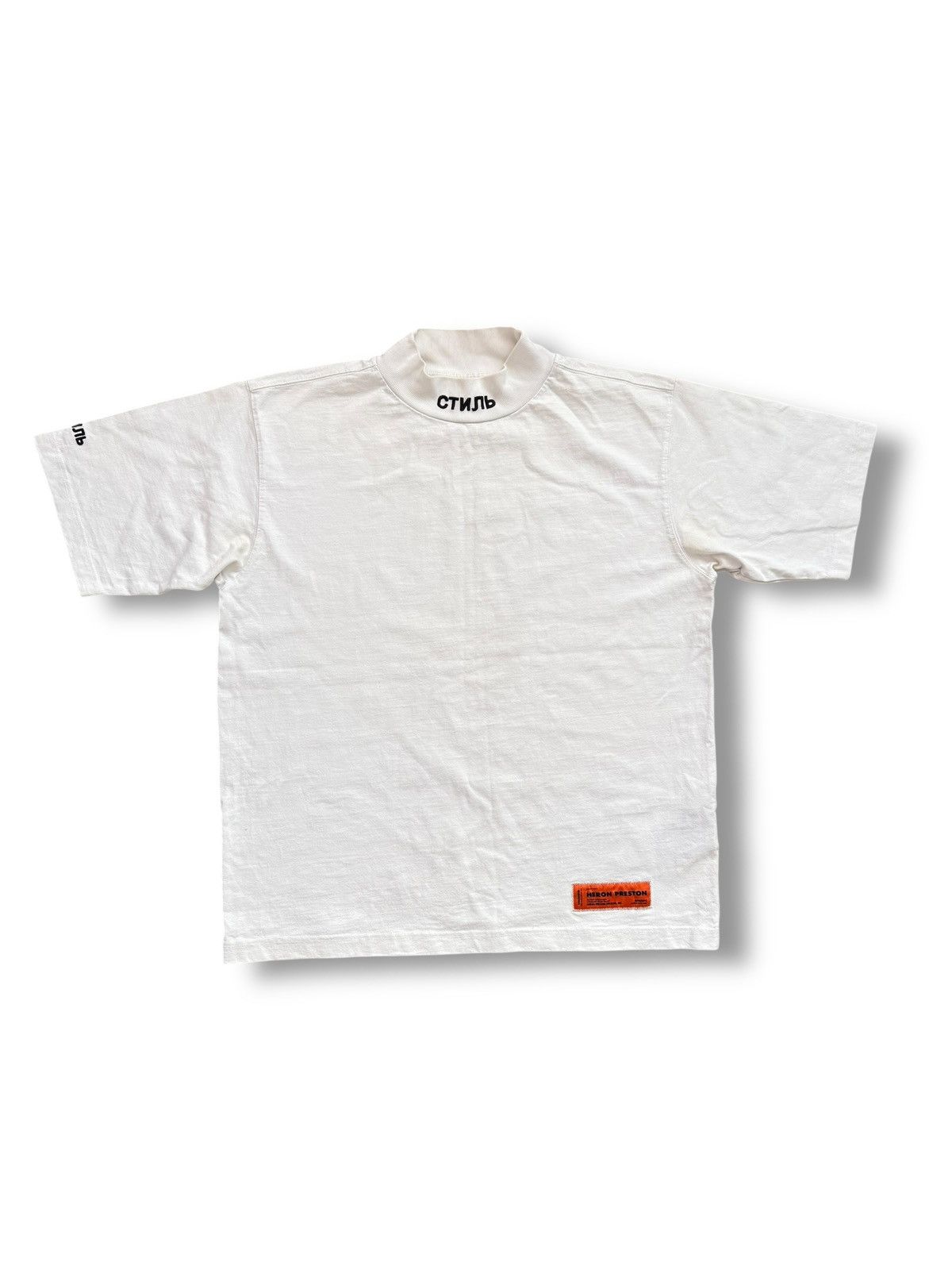 Heron Preston Heron Preston T-Shirt Size US S / EU 44-46 / 1 - 1 Thumbnail