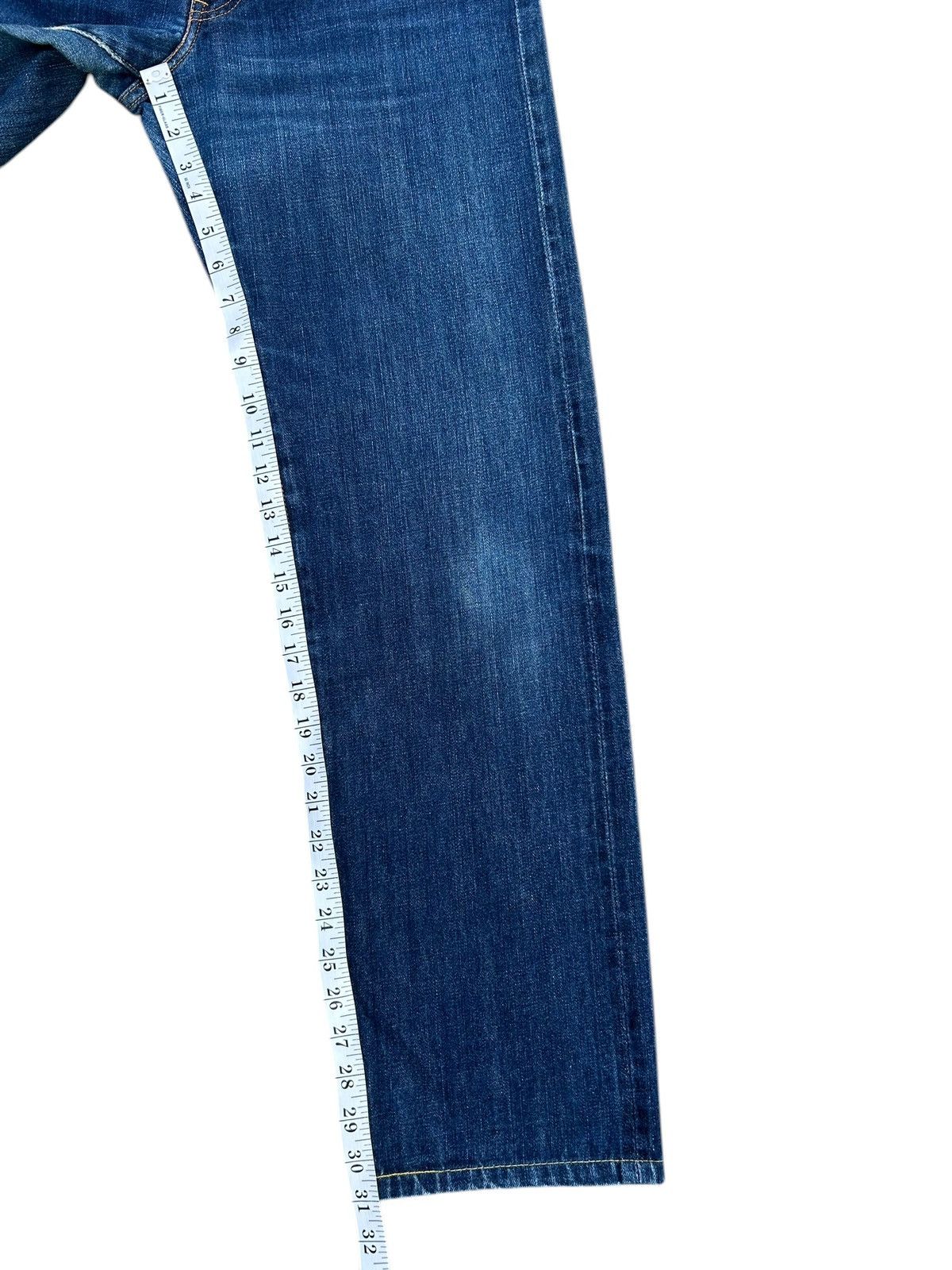 Kapital Vintage Levis Big E Selvedge Distressed Denim Jeans Size US 31 - 19 Thumbnail