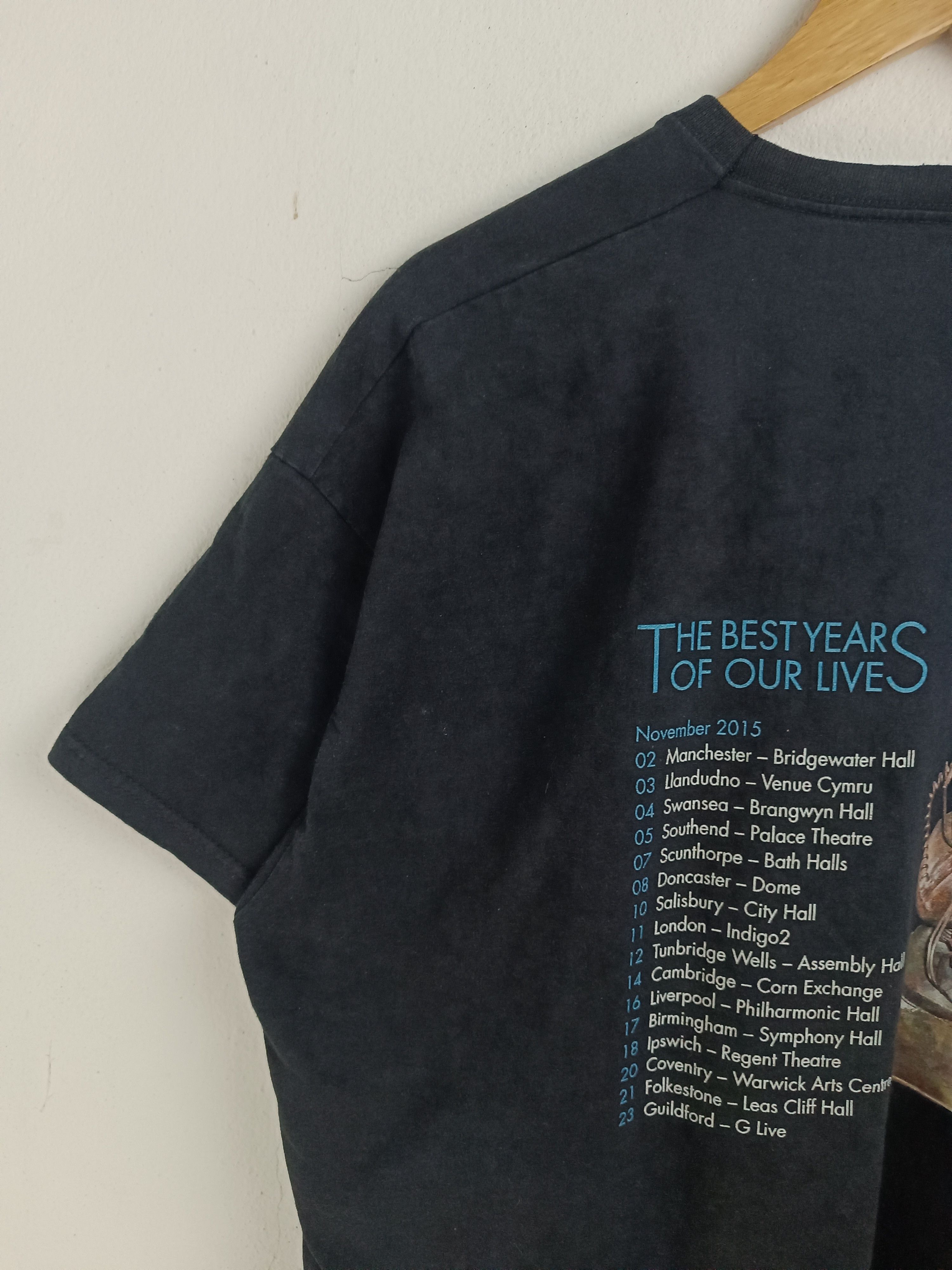 Band Tees VINTAGE 2015 STEVE HARLEY & COCKNEY REBELS TOUR iggy slade Size US XXL / EU 58 / 5 - 12 Thumbnail