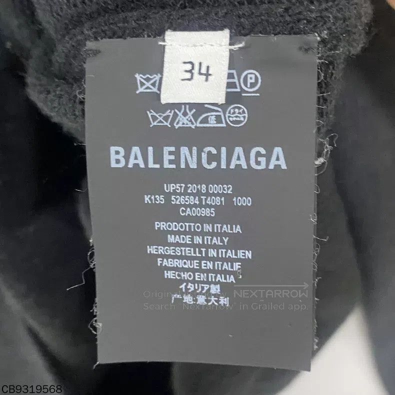 Balenciaga Balenciaga Embroidered double B high neck sweater Size XXS / US 00 / IT 34 - 4 Thumbnail