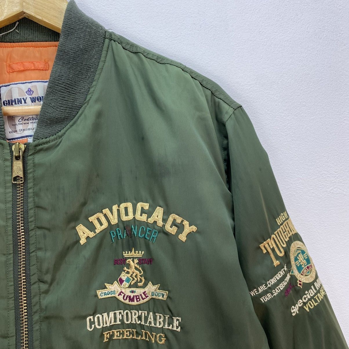 Japanese Brand Bomber Gimmy Word Type Ma 1 Size US M / EU 48-50 / 2 - 5 Thumbnail