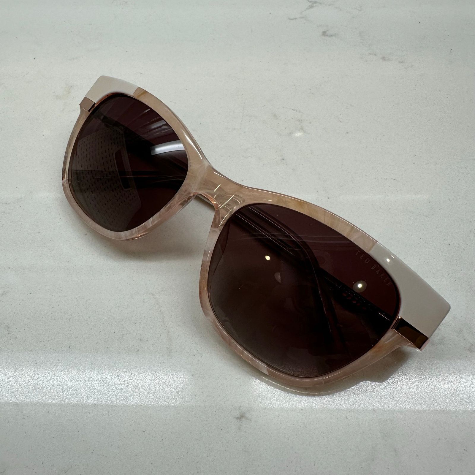 Ted Baker Ted Baker Sunglasses TWS219 BLS 55 18 Champagne Pink Size ONE SIZE - 6 Thumbnail