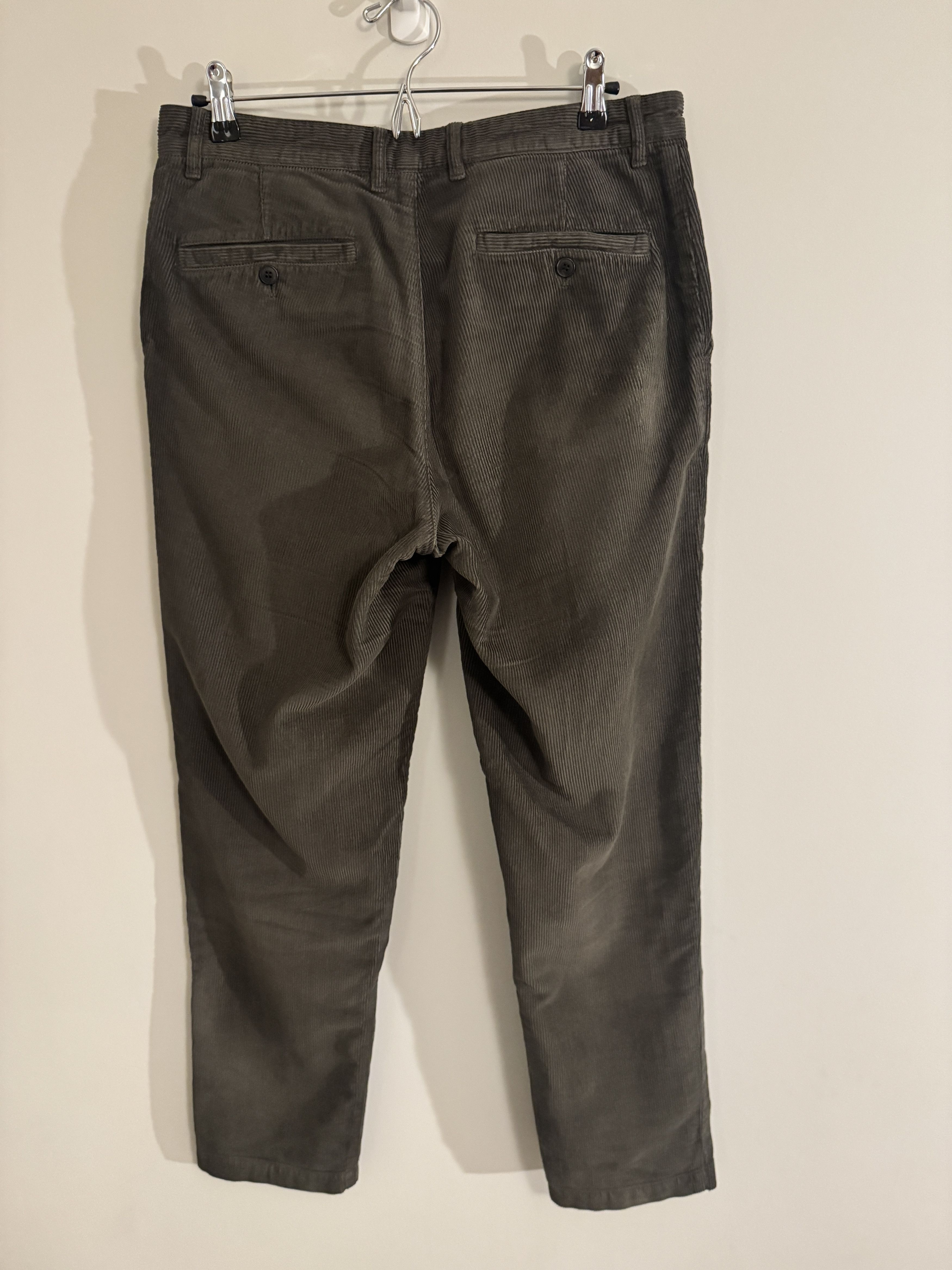 Sunspel Corduroy Chore Trousers Size US 32 / EU 48 - 4 Thumbnail