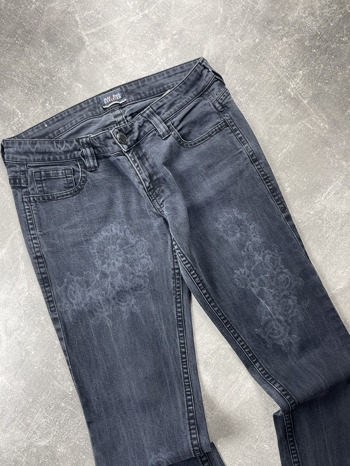 Jean Paul Gaultier Jean Paul Gaultier Jeans Line Vintage 00s Slim Denim Pants Size US 32 / EU 48 - 11 Thumbnail