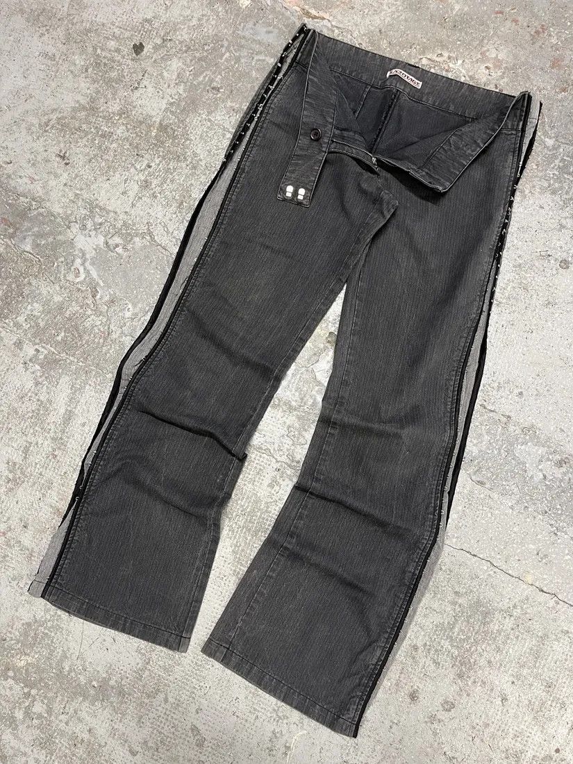 1990s Sabotage Grey Archive Pins Pants