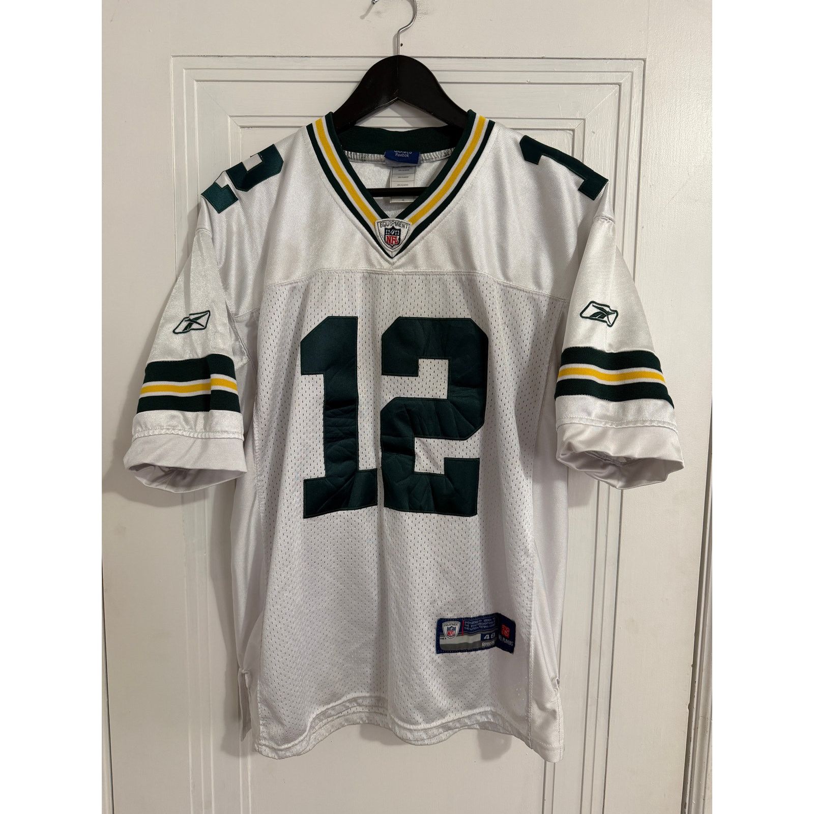 Reebok Aaron Rodgers Green Bay Packers Jersey Size 48 (L) Size US L / EU 52-54 / 3 - 2 Thumbnail