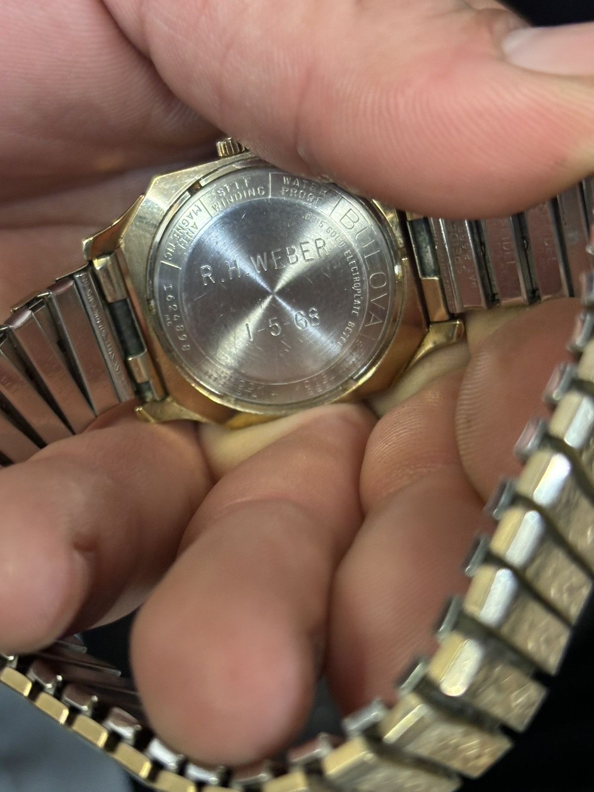 Bulova Vintage Bulova M6 Self Winding Gold Tone Men’s Watch It runs Size ONE SIZE - 8 Thumbnail
