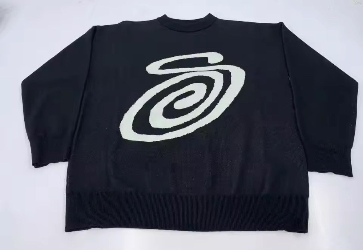 Other Street Vintage Retro Creative Letter S Jacquard Knitwear Size US XL / EU 56 / 4 - 2 Thumbnail