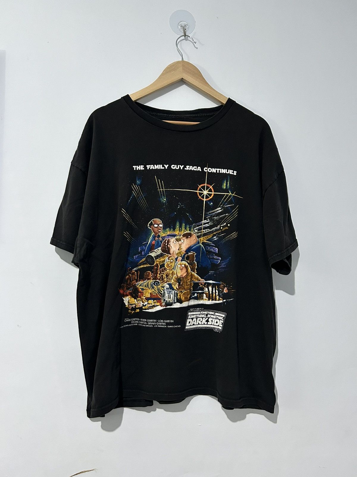 Japanese Brand × Star Wars × Vintage Vintage Family Guy T-shirt Star Wars Episode Street Wear Y2K Size US XL / EU 56 / 4 - 1 Thumbnail