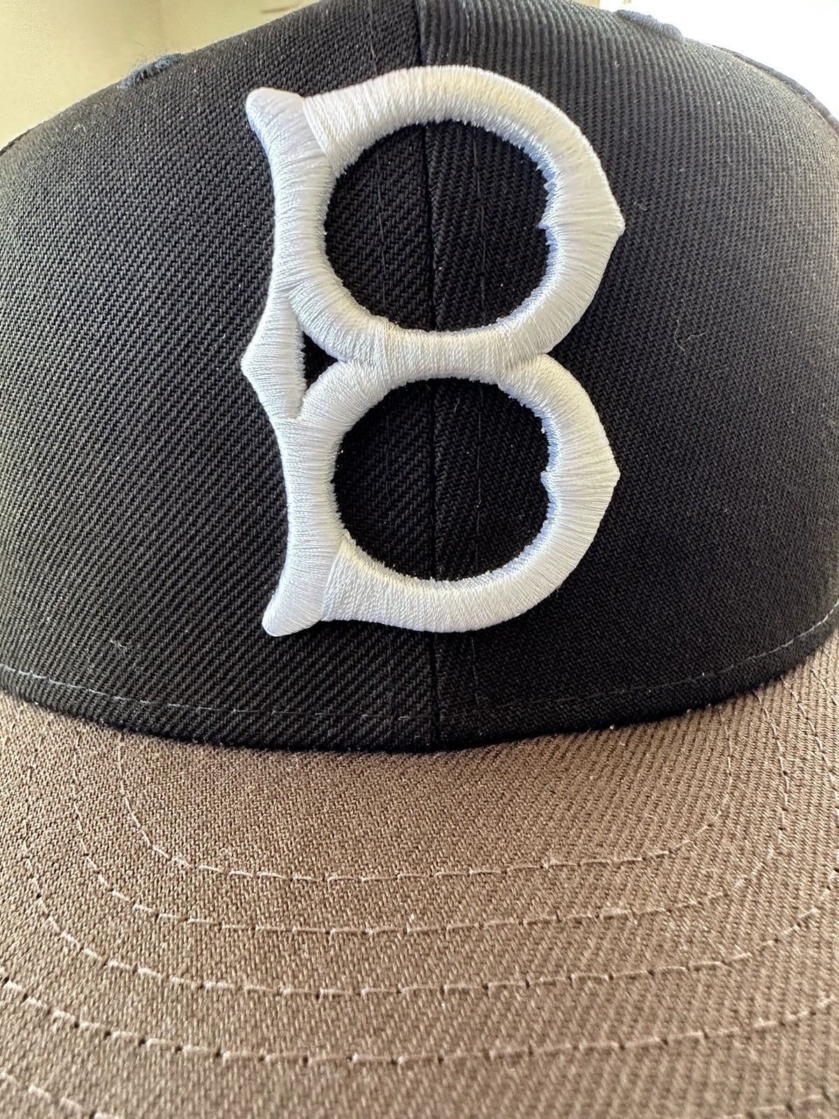 New Era Los Angeles Dodgers 40th Anniversary Script Black Prime Edition 59fifty Fitted Casquette