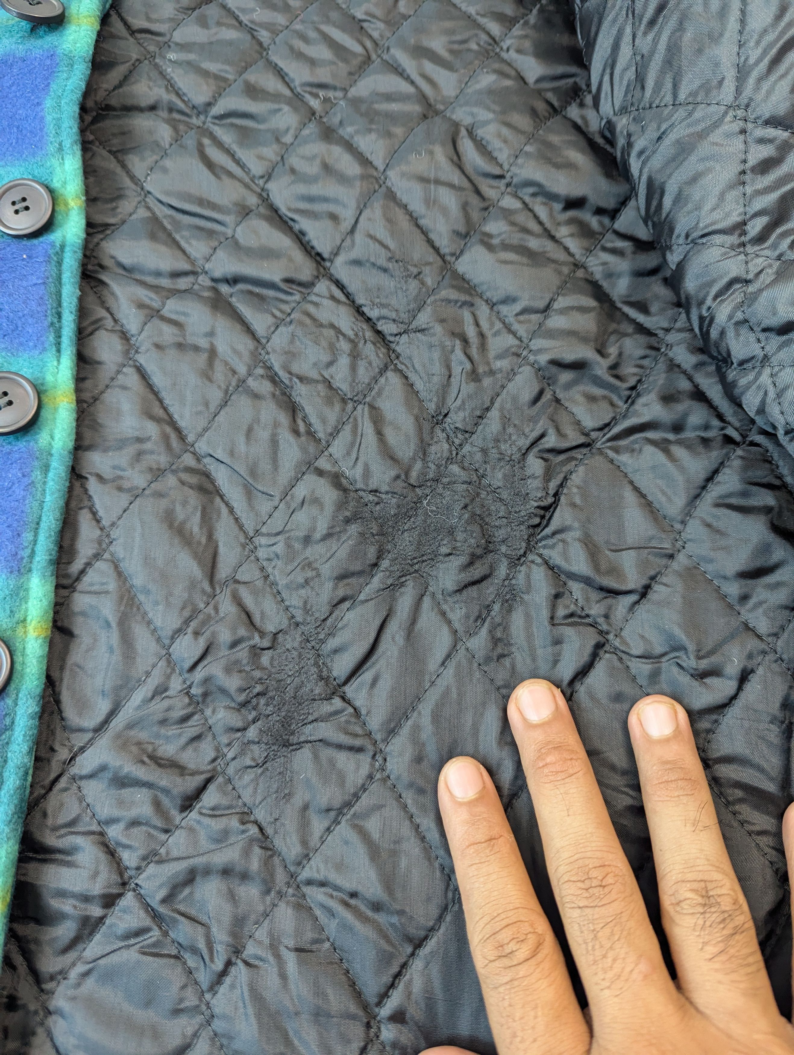 Japanese Brand City Guy Club Checked Fleece Quilted Button Ups Jacket Size US M / EU 48-50 / 2 - 8 Thumbnail