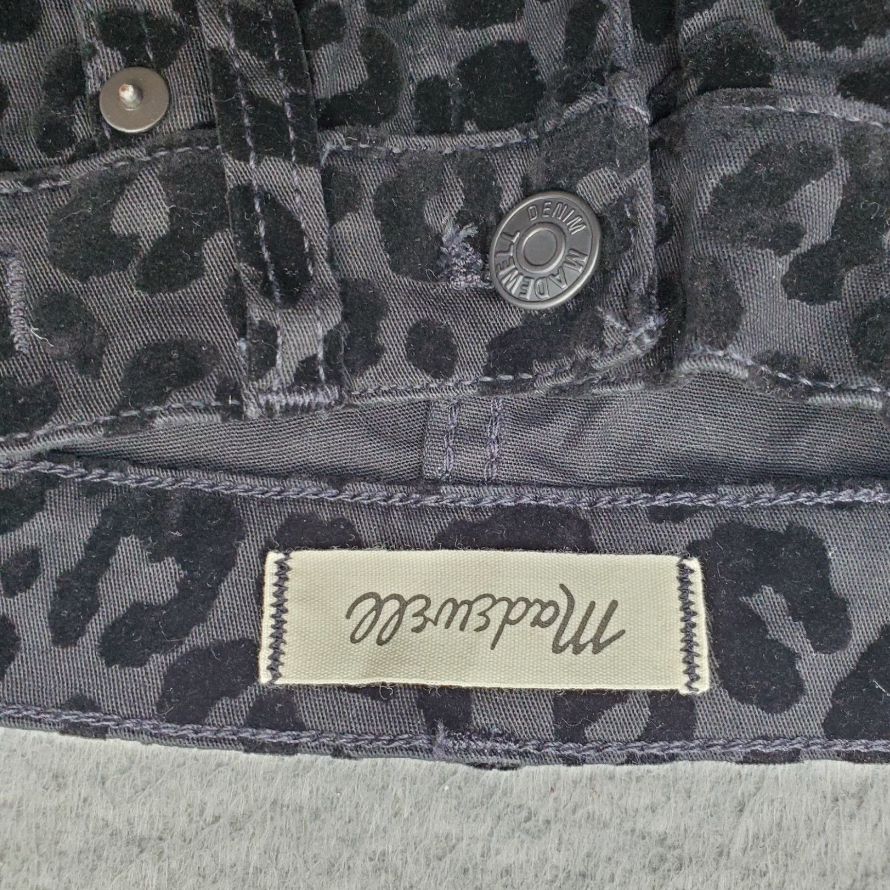 Madewell Madewell Skinny Pants Womens Size 27 Multicolor Leopard Print Cotton 9" Mid-Rise Pants Womens Size 27 Multicolor Leopard Print Cotton 9" Mid-Rise Size 27" / US 4 / IT 40 - 7 Thumbnail