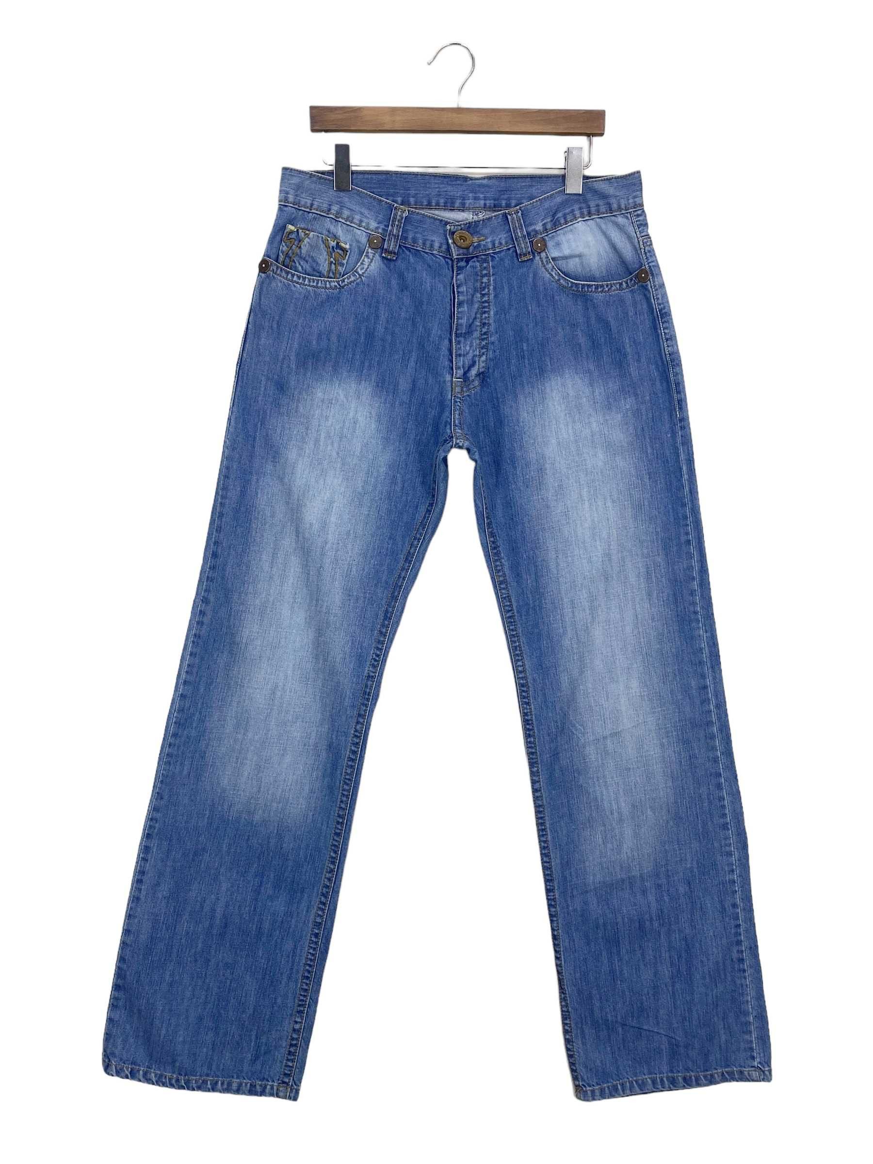 True Religion True Religion Straight Denim Jeans Size US 31 - 2 Thumbnail