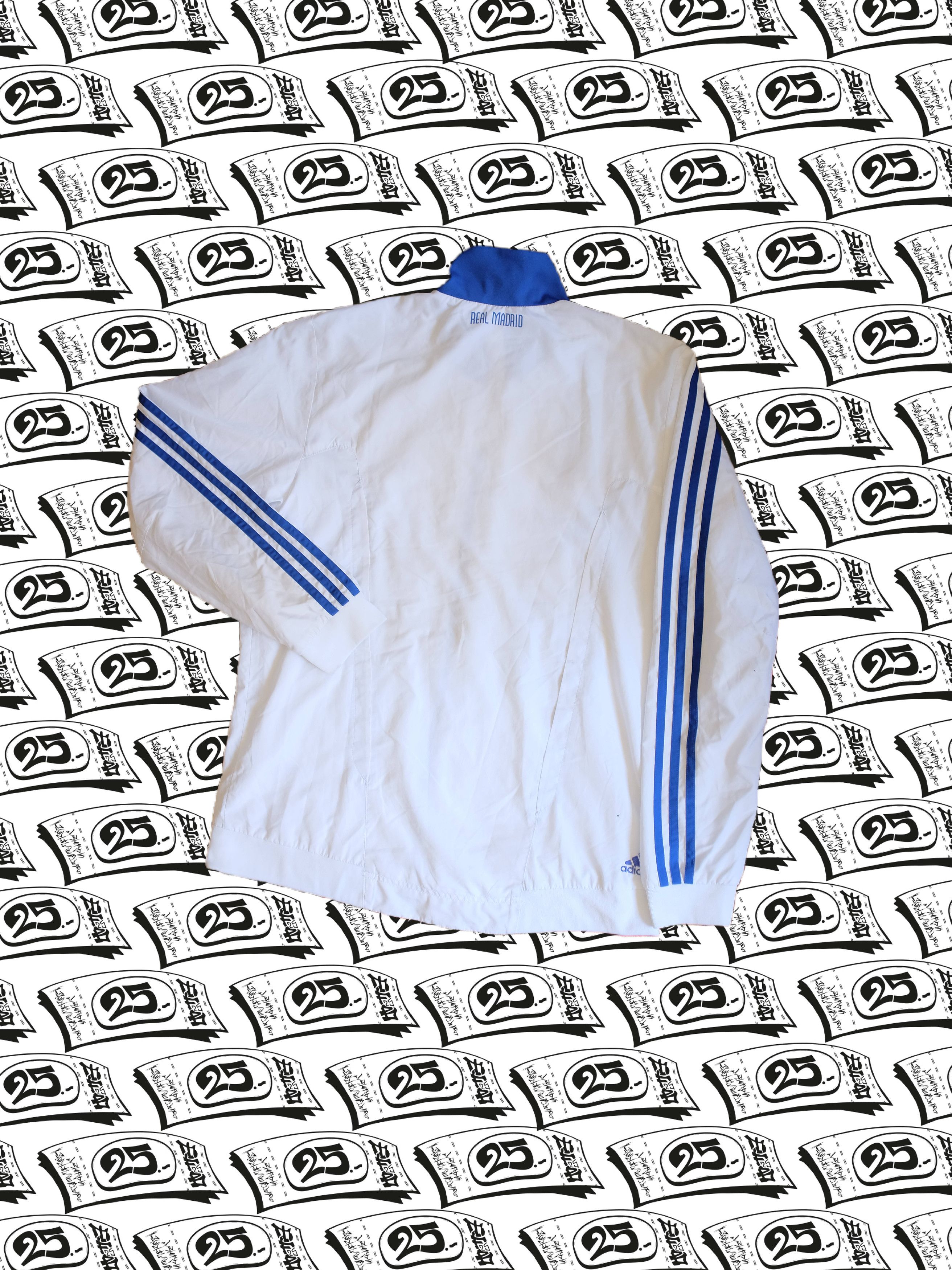 Adidas Real Madrid 2010 UCL Track Jacket Size US L / EU 52-54 / 3 - 4 Thumbnail