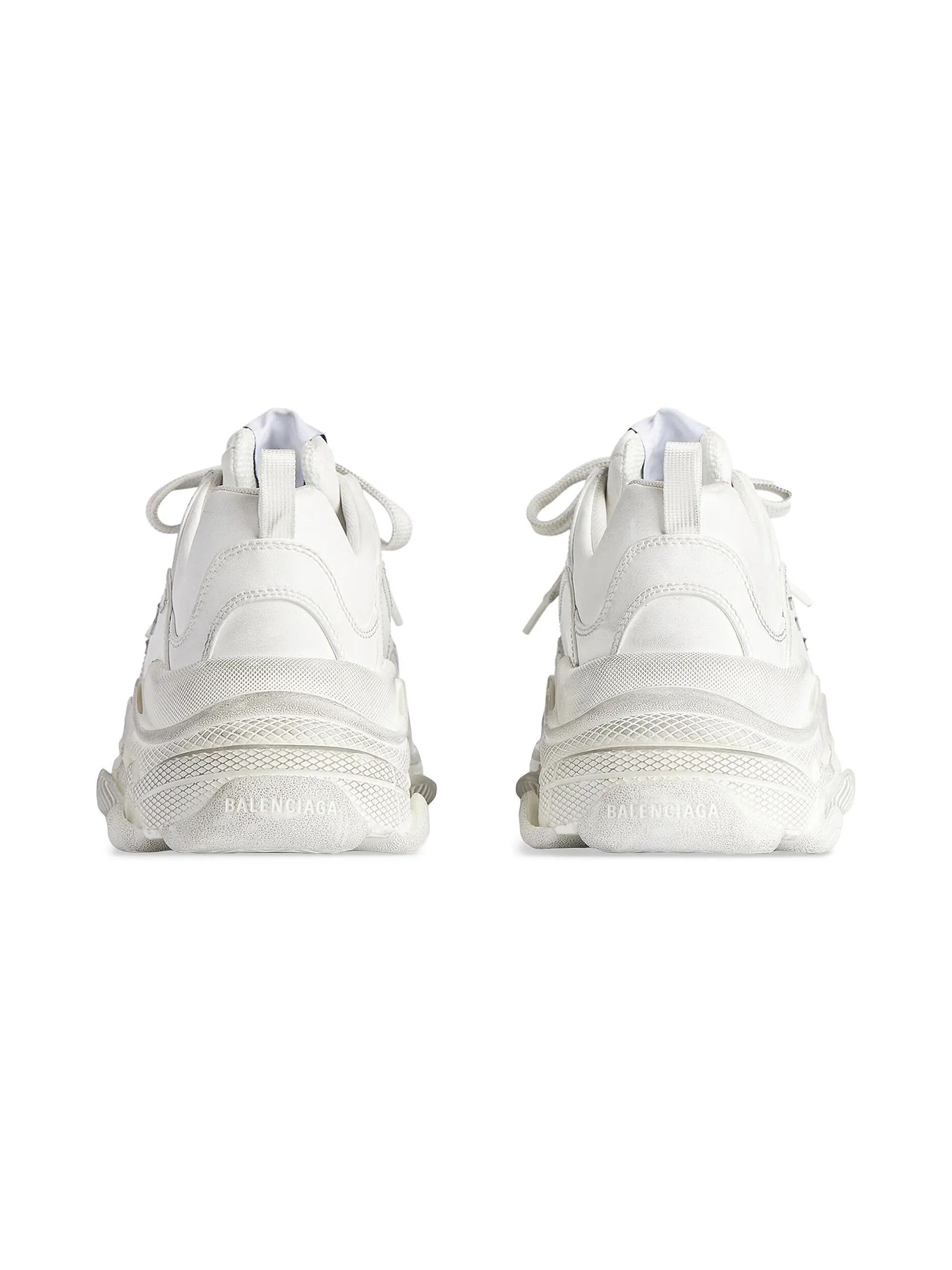 Balenciaga os11x0526 Triple S Sporty Sneakers in White Size US 10 / EU 43 - 2 Thumbnail
