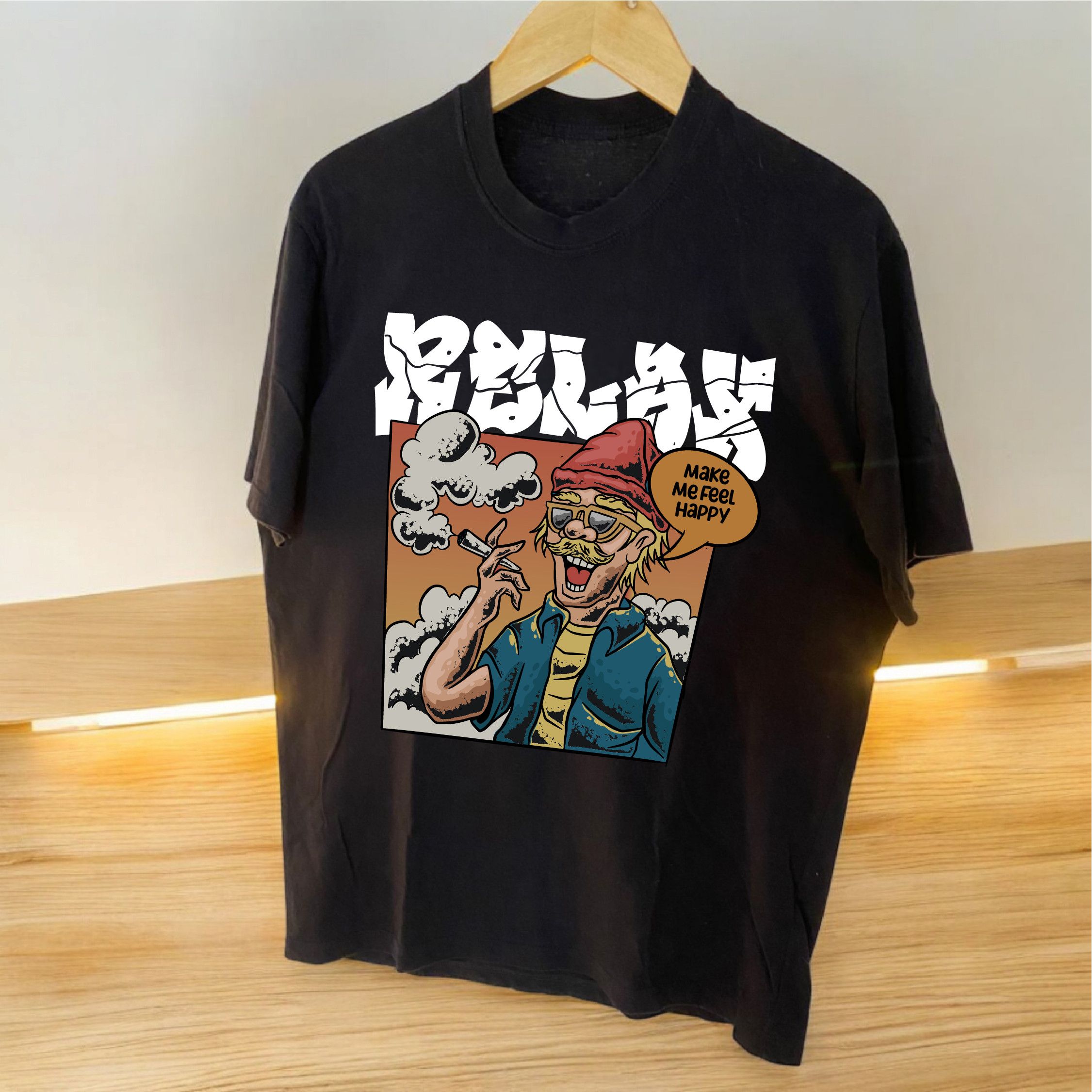 Local Authority Boundless T-shirt "Relax" Size US L / EU 52-54 / 3 - 3 Thumbnail