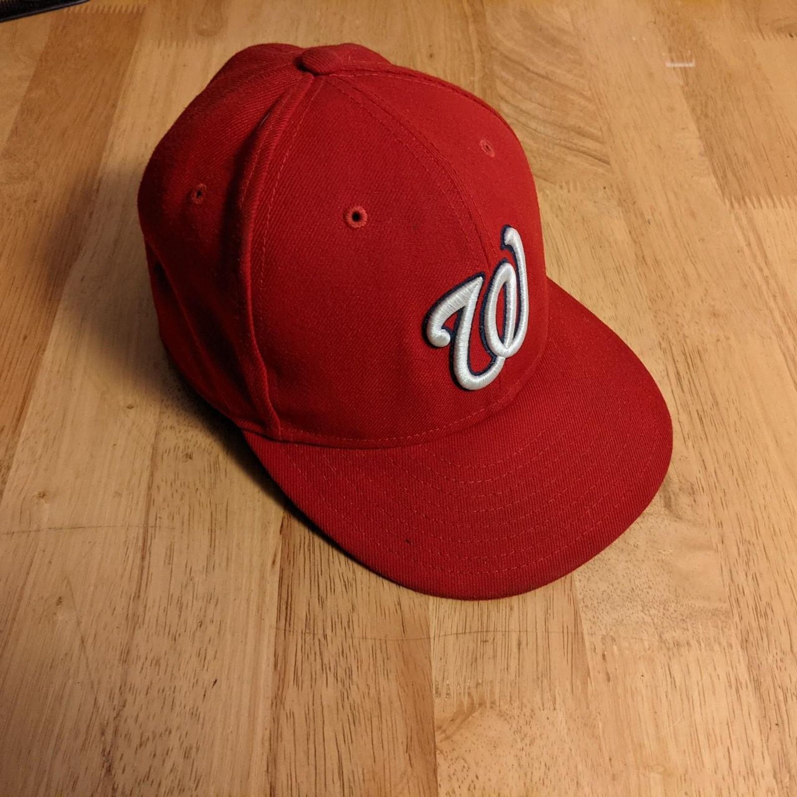 New Era Washington nationals fitted sz 7 Size ONE SIZE - 1 Thumbnail