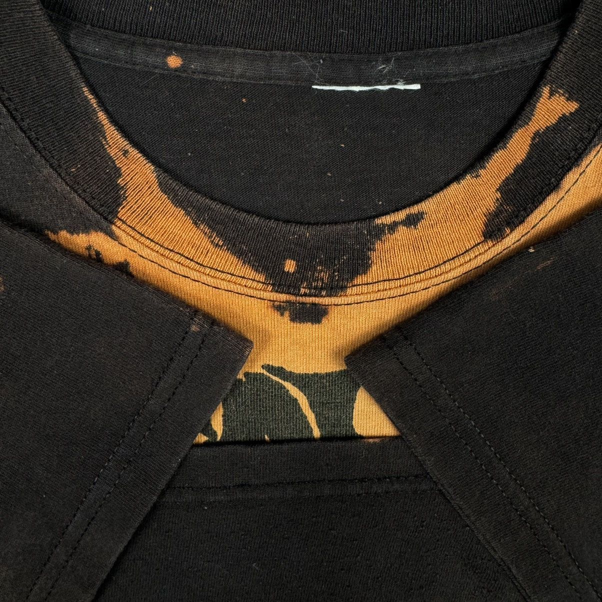 Band Tees Vintage Late 90s Metallica Bleached All Over Euro T Shirt Size US L / EU 52-54 / 3 - 4 Thumbnail