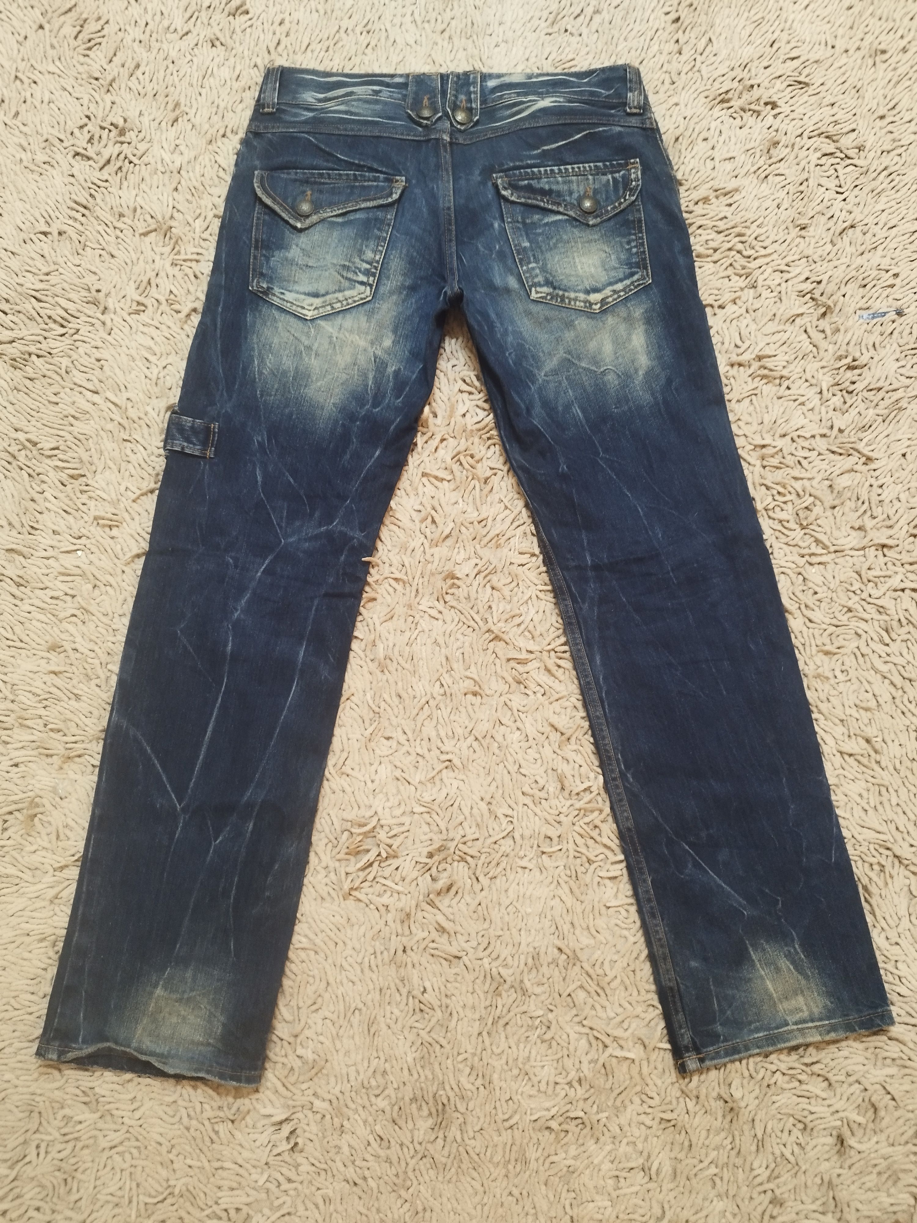 GOSTAR DE FUGA × If Six Was Nine × Japanese Brand Japanese brand rusty gold jeans nice design Size US 36 / EU 52 - 8 Thumbnail