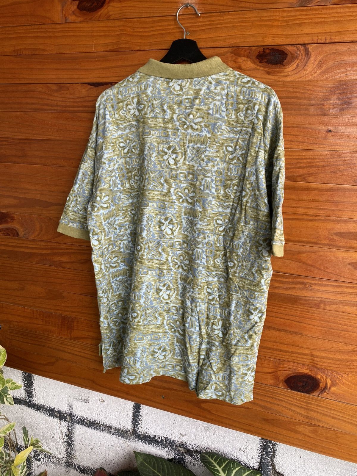 Orvis Vintage Orvis Pattern Polo Shirt Made in Macau Size US L / EU 52-54 / 3 - 14 Thumbnail