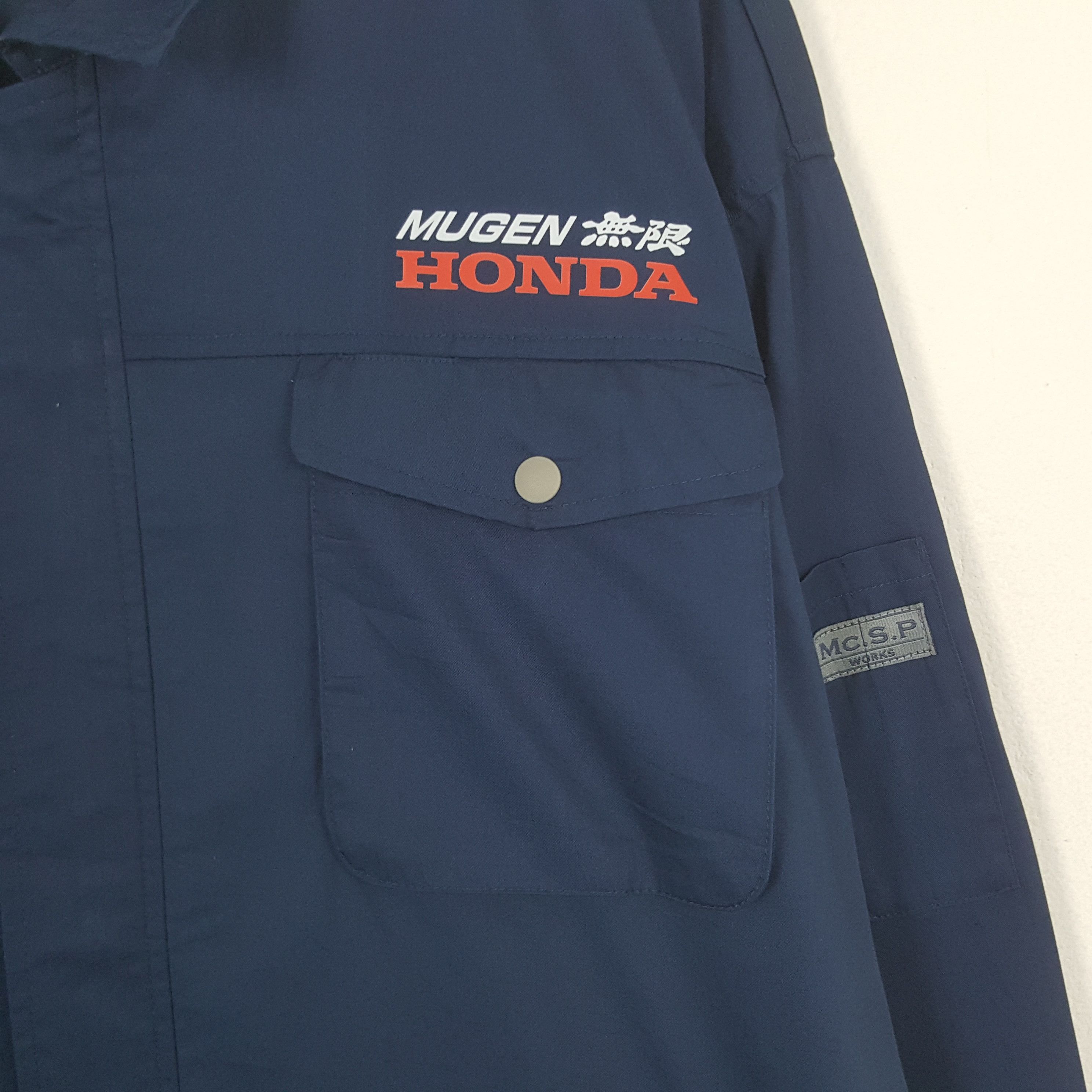 Honda × Japanese Brand × Vintage Vintage Mugen Honda Custom Sport Racing Japan Jacket Size US XXL / EU 58 / 5 - 4 Thumbnail