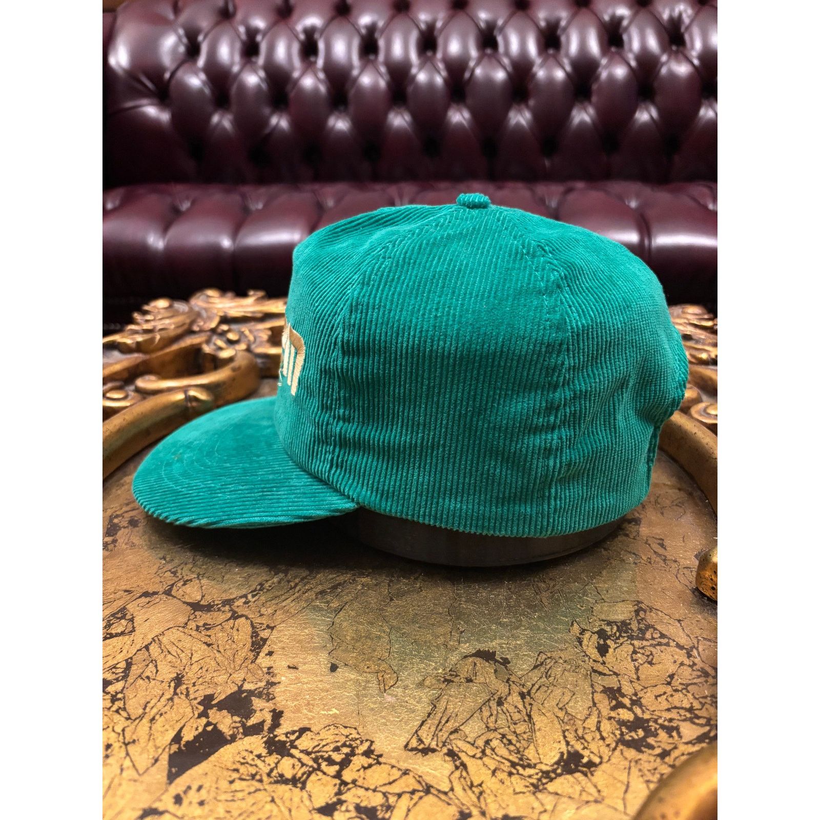Salem Sportswear Vintage green corduroy Salem snapback w/ Salem embroidered Size ONE SIZE - 2 Thumbnail