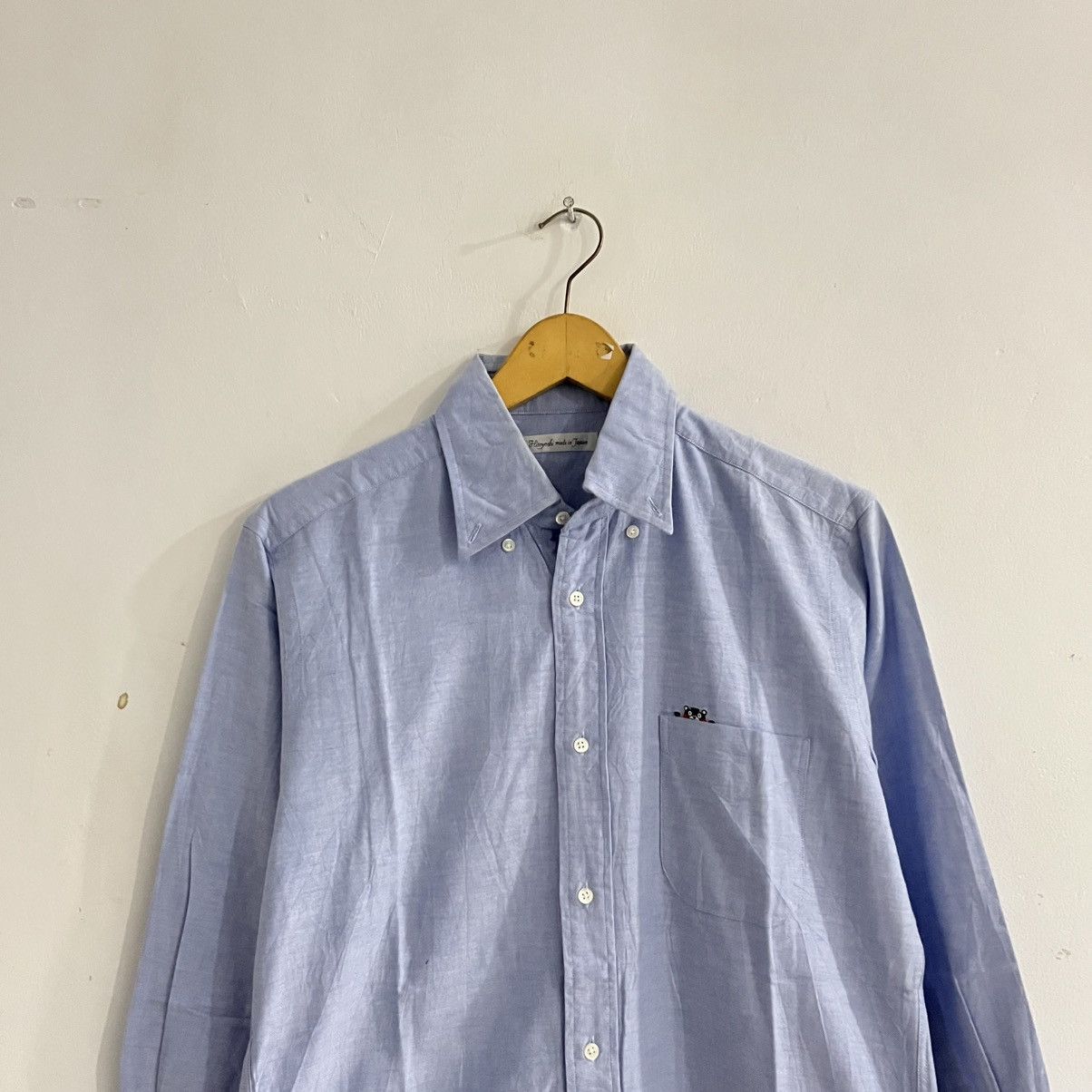 Japanese Brand Hitoyoshi - Basic Minimalist Shirt Size US M / EU 48-50 / 2 - 2 Thumbnail