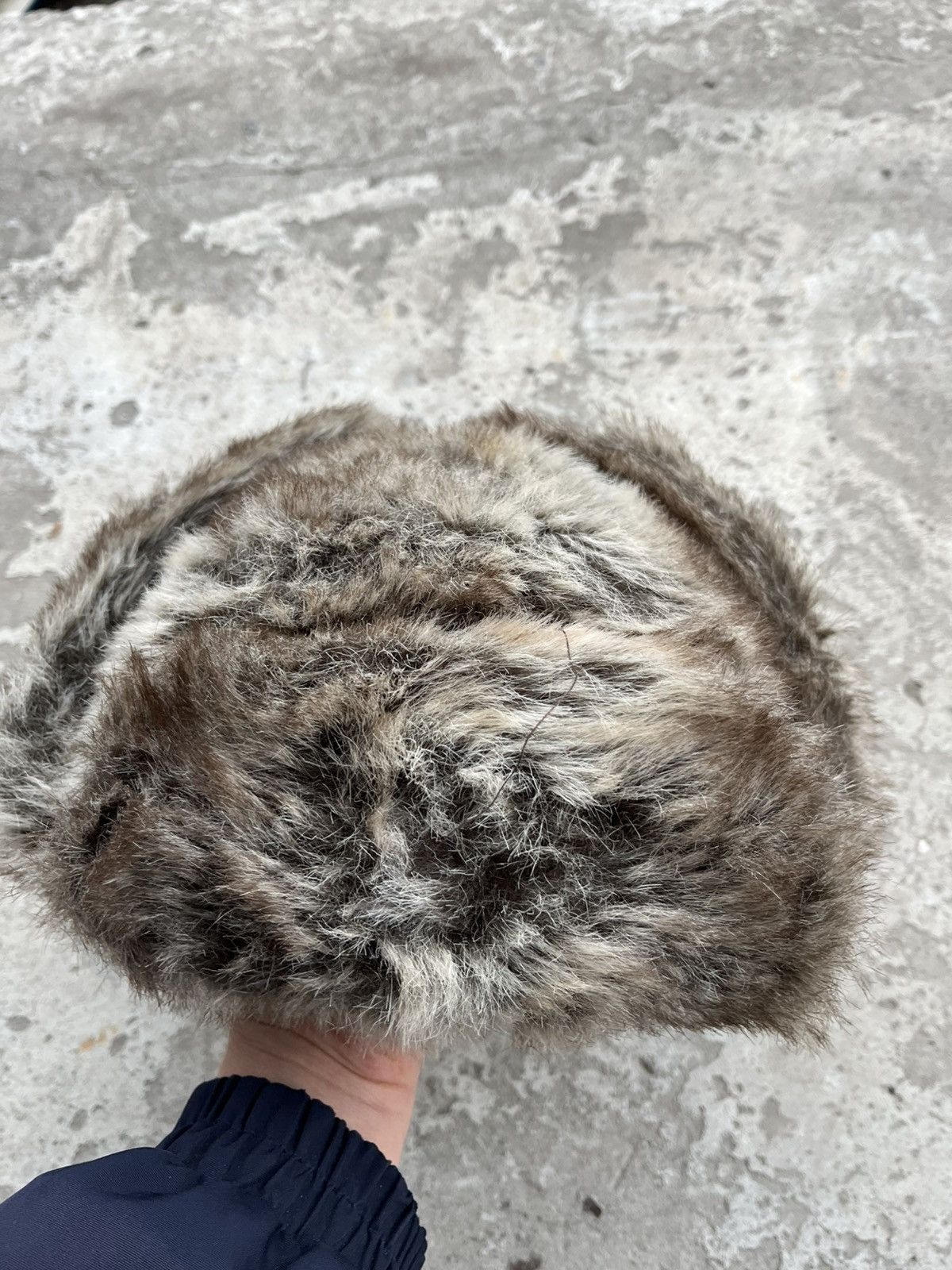 Hysteric Glamour × If Six Was Nine × Le Grande Bleu (L.G.B.) 90s Japanese Fur Faux Fuzzy Trapper Mohair Ushanka Hat Y2K Size ONE SIZE - 8 Thumbnail