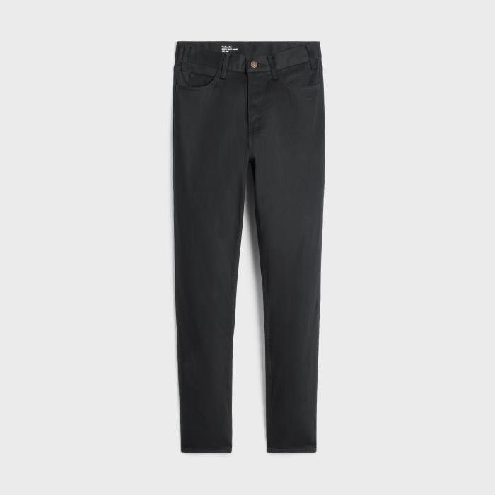 Celine o1w1db10925 2N206760D Tess Jeans in Black Size 26" / US 2 / IT 38 - 1 Thumbnail