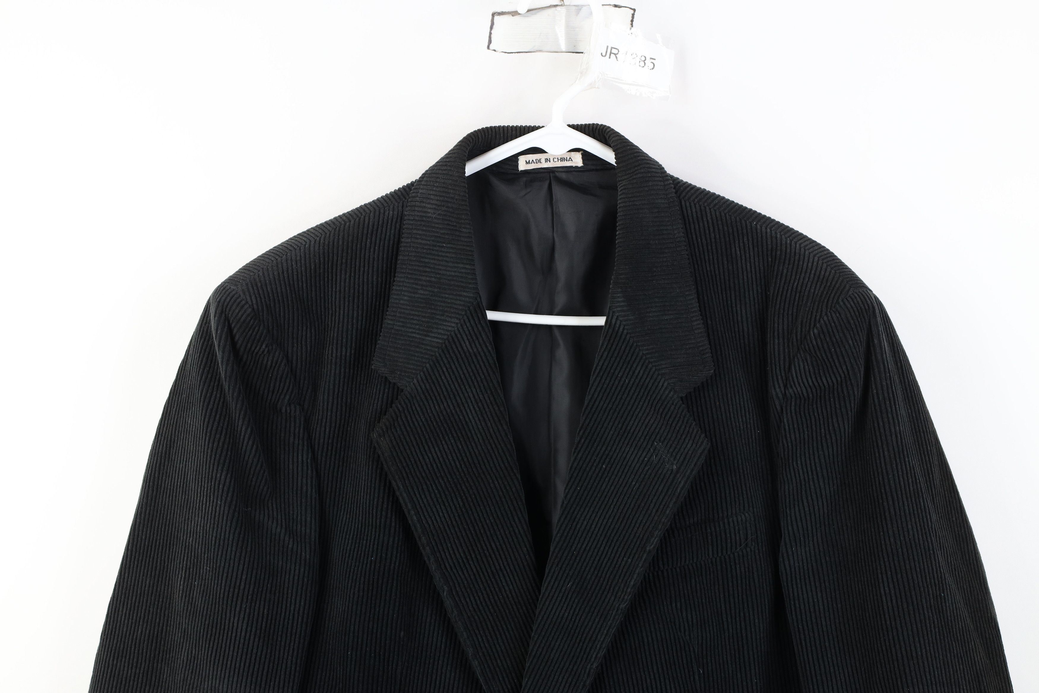 Vintage Vintage 90s Streetwear Suit Coat Blazer Jacket Black Size US XXL / EU 58 / 5 - 2 Thumbnail