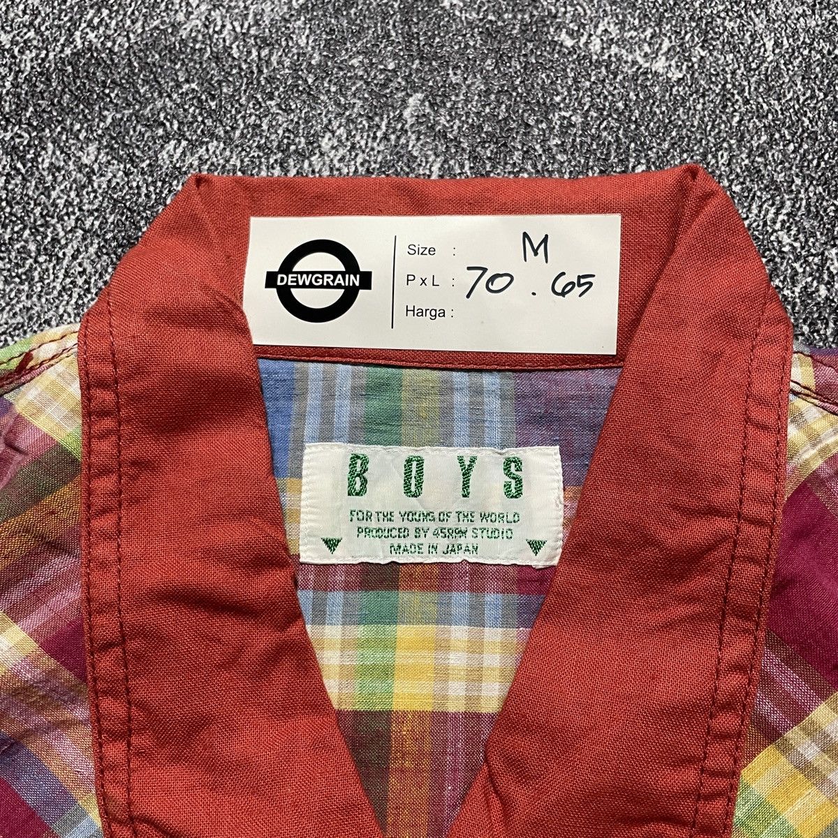 45rpm × Fendi × Issey Miyake Vintage Shirts 45RPM Japan Size US M / EU 48-50 / 2 - 4 Thumbnail