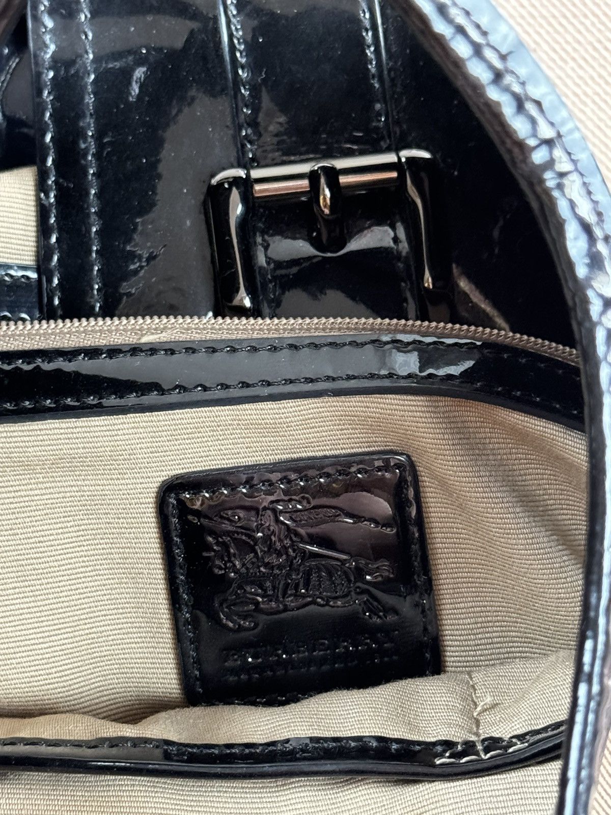 Burberry Leather shoulder bag Burberry original luxury casual item Size ONE SIZE - 4 Thumbnail