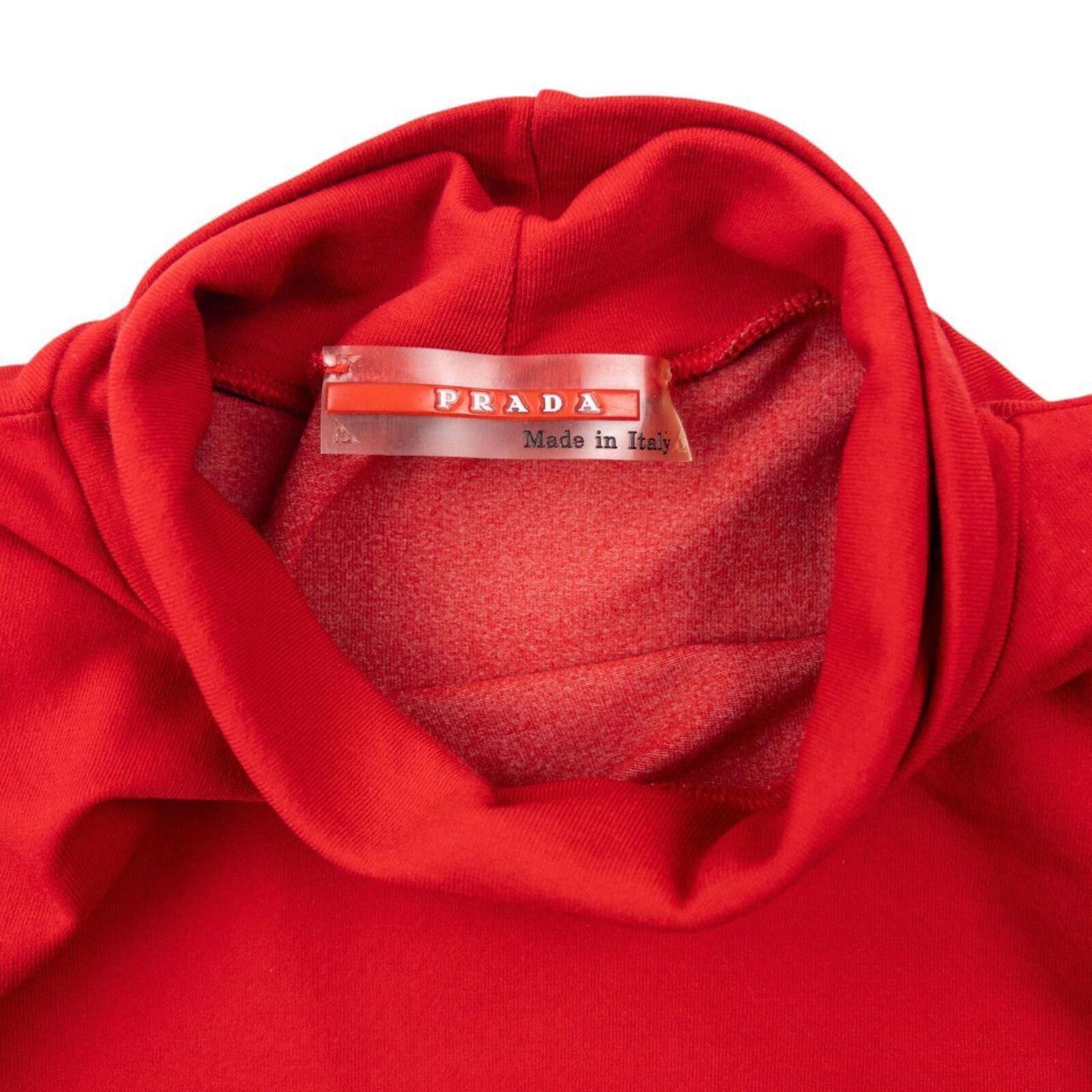 Prada Vintage 2000s Prada Sport Long Sleeve Turtleneck Top Size S Size S / US 4 / IT 40 - 3 Thumbnail