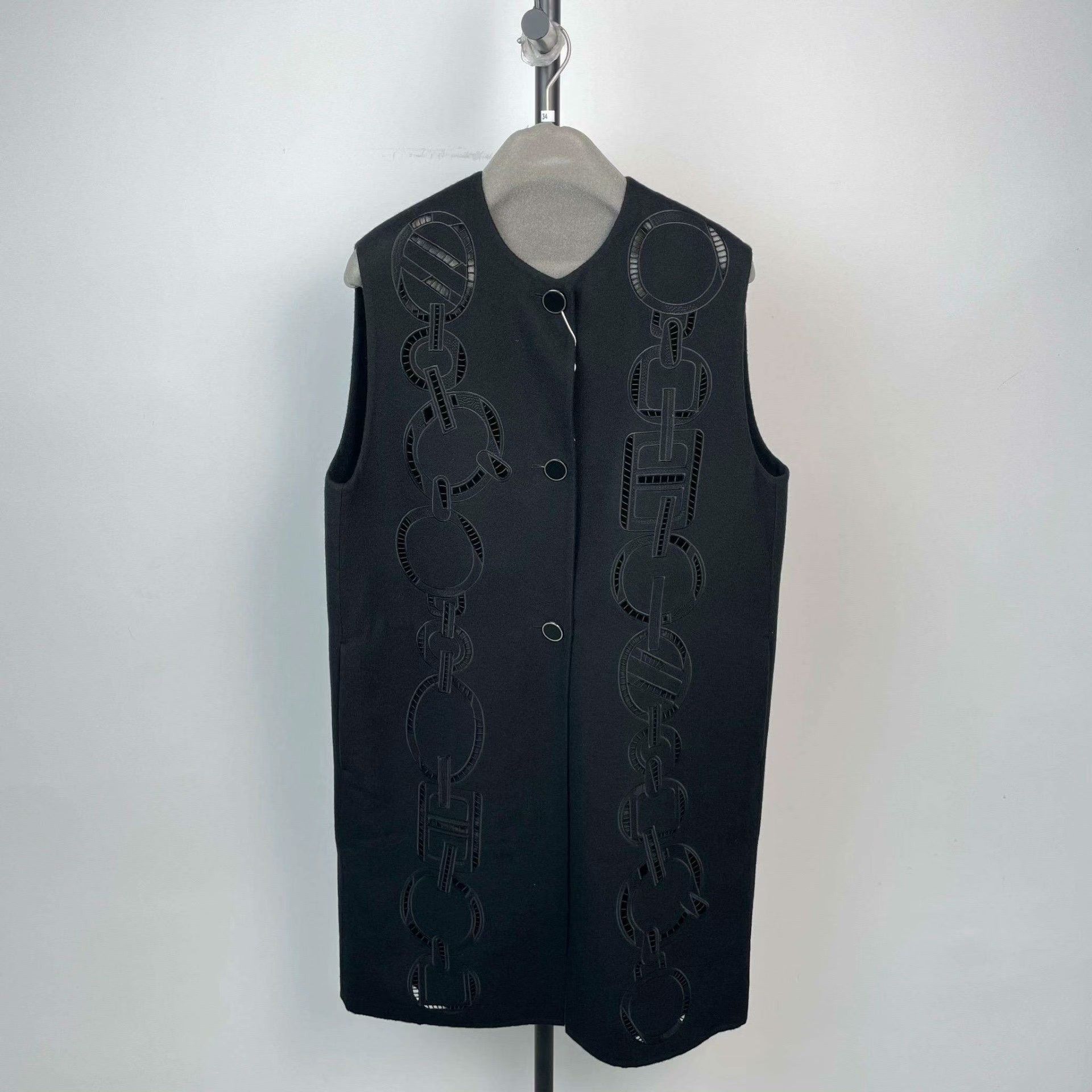 Hermes Hermes Black Vest 34 Women Size XS / US 0-2 / IT 36-38 - 1 Thumbnail