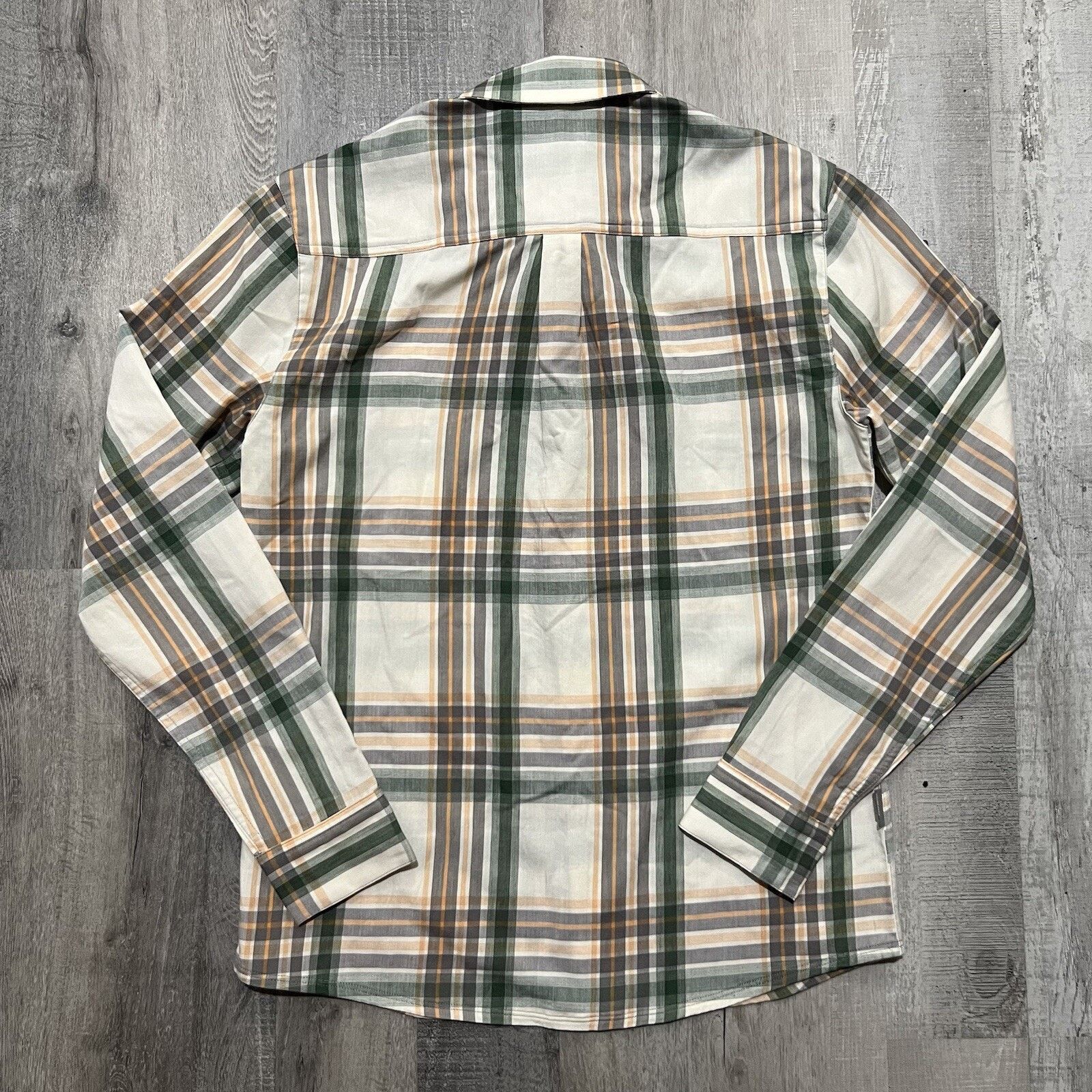 Other Icebreaker Merino Shirt Mens White/Green Plaid Flannel Shirt Size US S / EU 44-46 / 1 - 3 Thumbnail