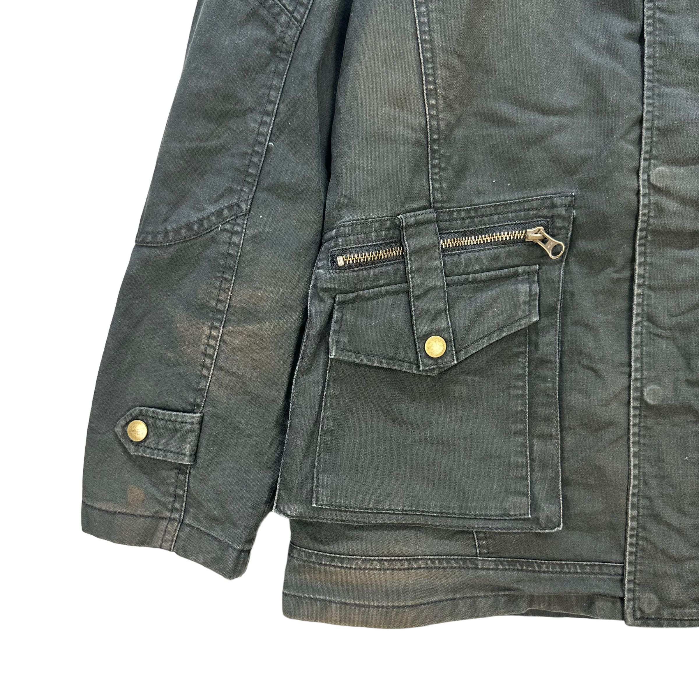 PPFM PPFM SUN FADED FUR HOODIE JACKET #8630-018 Size US L / EU 52-54 / 3 - 5 Thumbnail