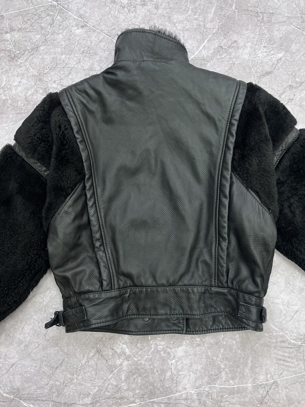Japanese Brand × Vintage Vintage B3 Style Military Aeroforce Shearling Leather Jacket Size US S / EU 44-46 / 1 - 10 Thumbnail