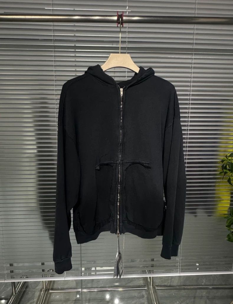 Balenciaga Balenciaga Tape + Worn Hoodie Sweater Size US XXS / EU 40 - 3 Thumbnail
