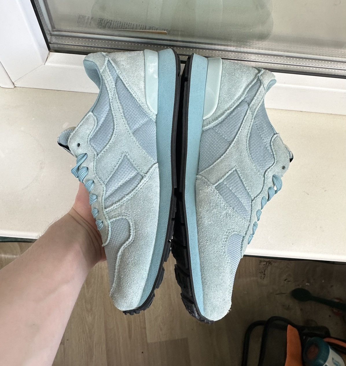 Diadora Diadora Camaro Teal Suede Sneakers 8 Us/39,5 Eur/25,5 Cm Size US 7 / EU 40 - 5 Thumbnail